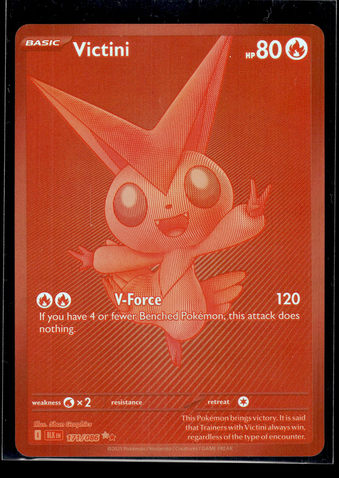 Victini #171/086 Black Bolt VLP