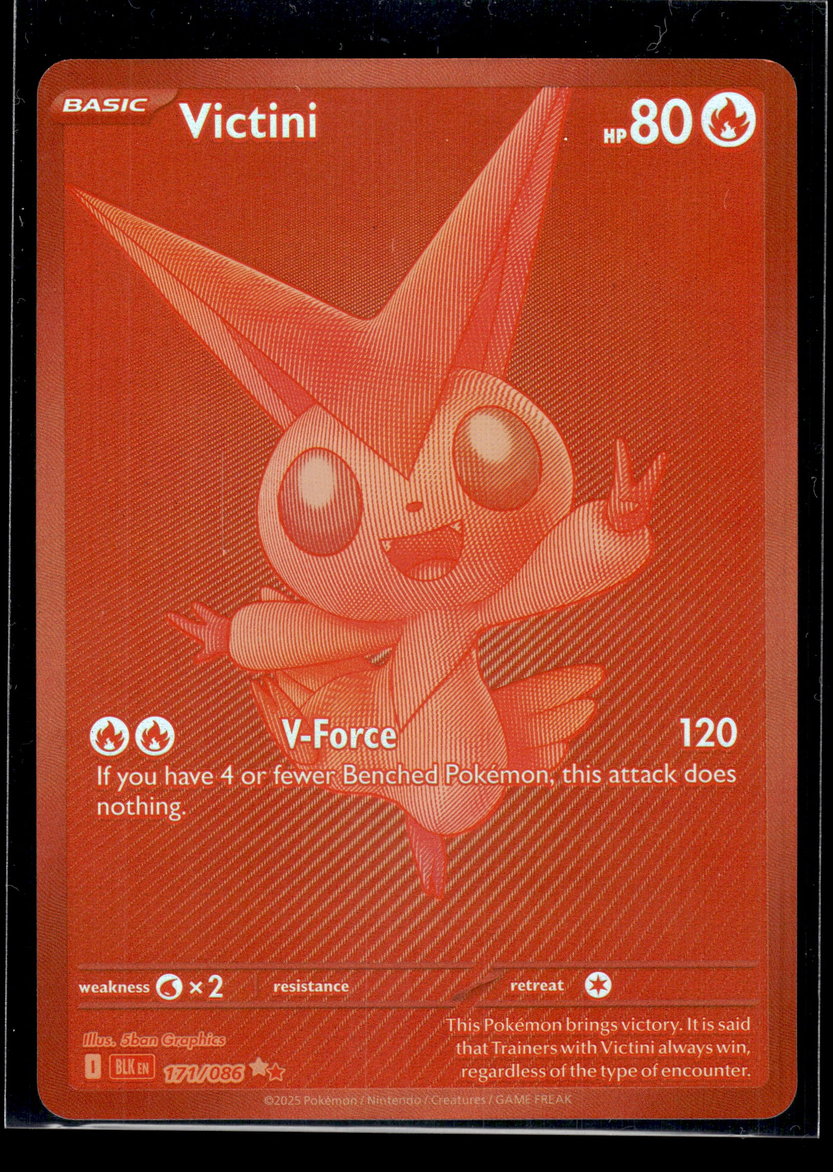 Victini #171/086 Black Bolt VLP