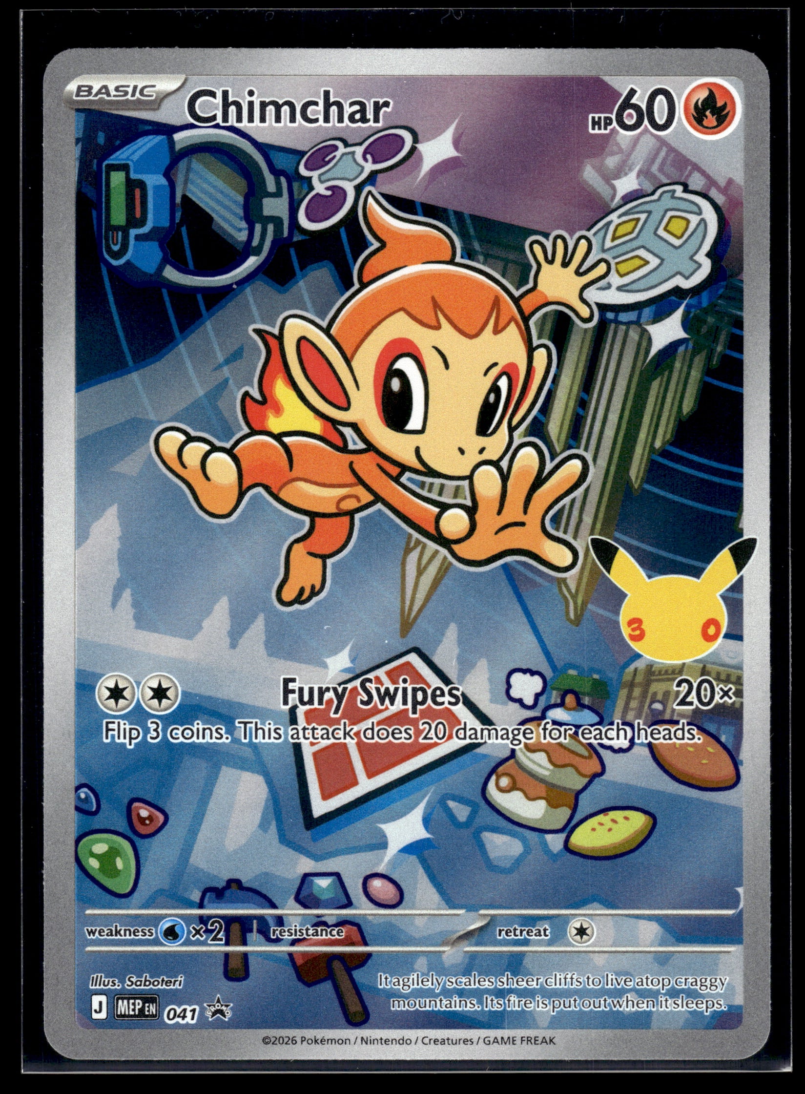 Chimchar #041 Mega Evolution Promo VLP