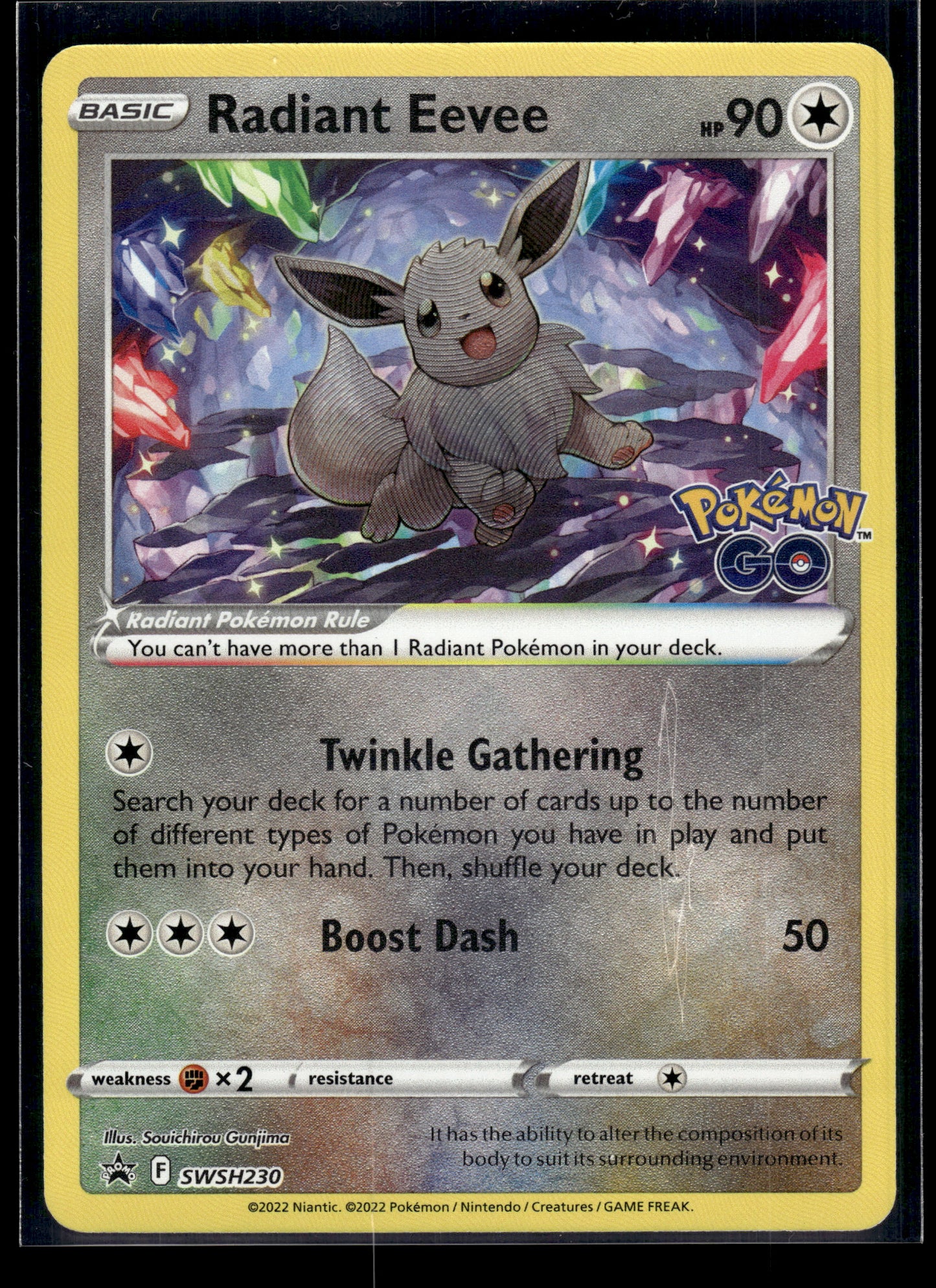 Radiant Eevee #SWSH230 Sword & Shield Promo VLP