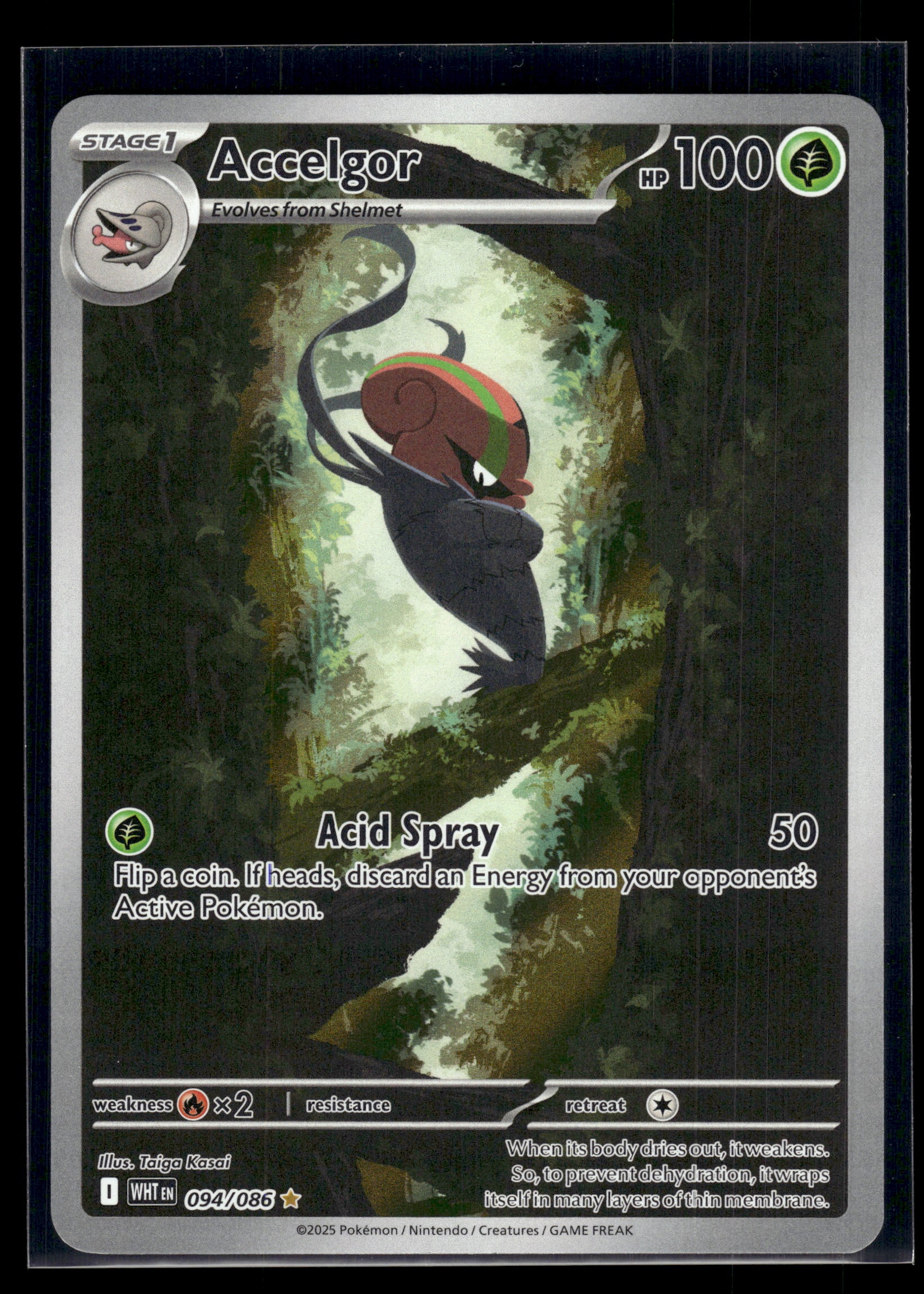 Accelgor #094/086 White Flare VLP