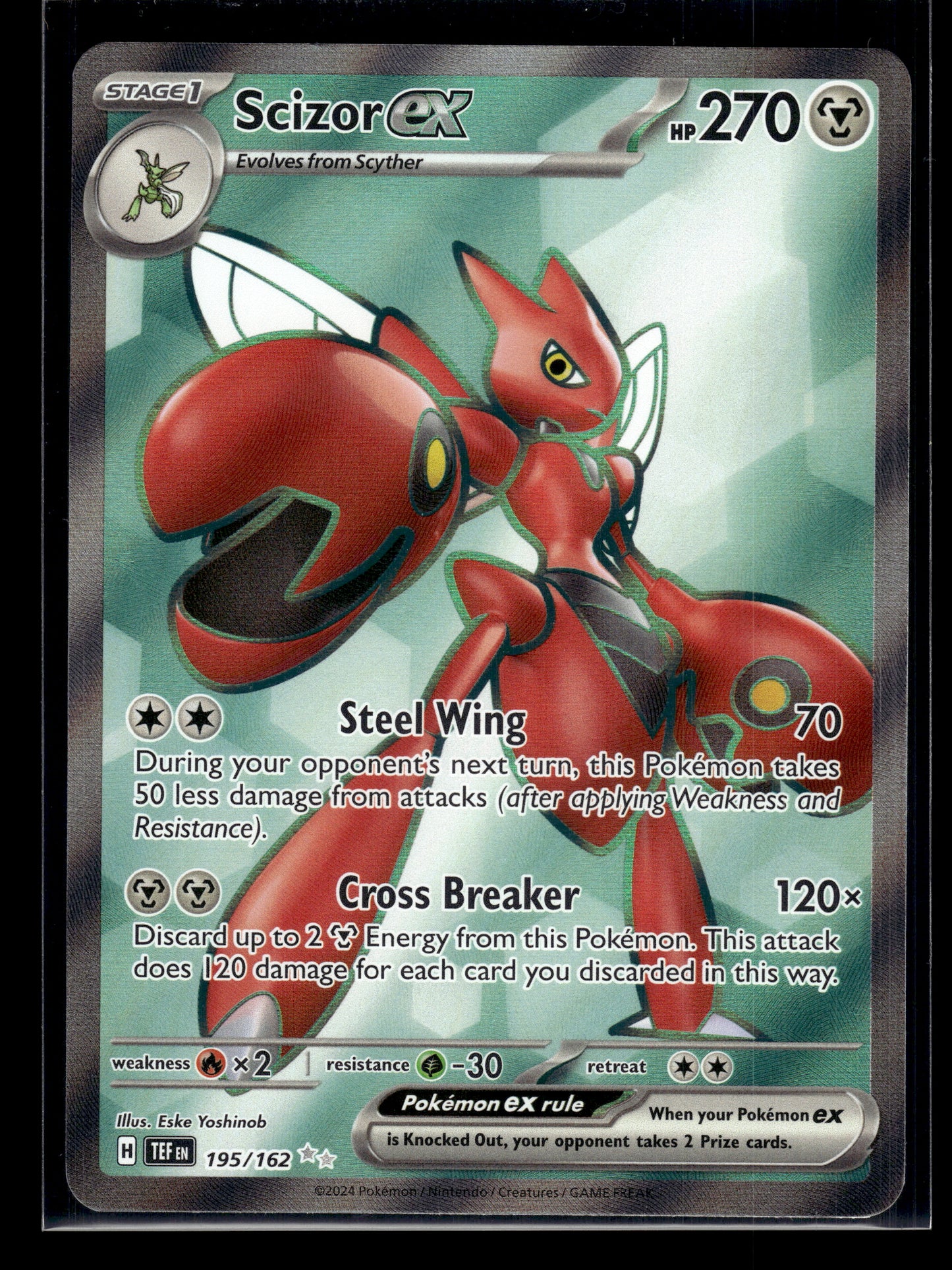 Scizor ex #195/162 Temporal Forces VLP