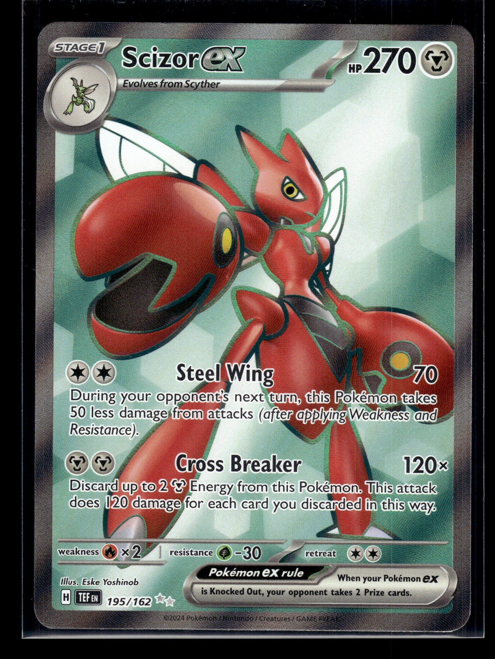 Scizor ex #195/162 Temporal Forces VLP