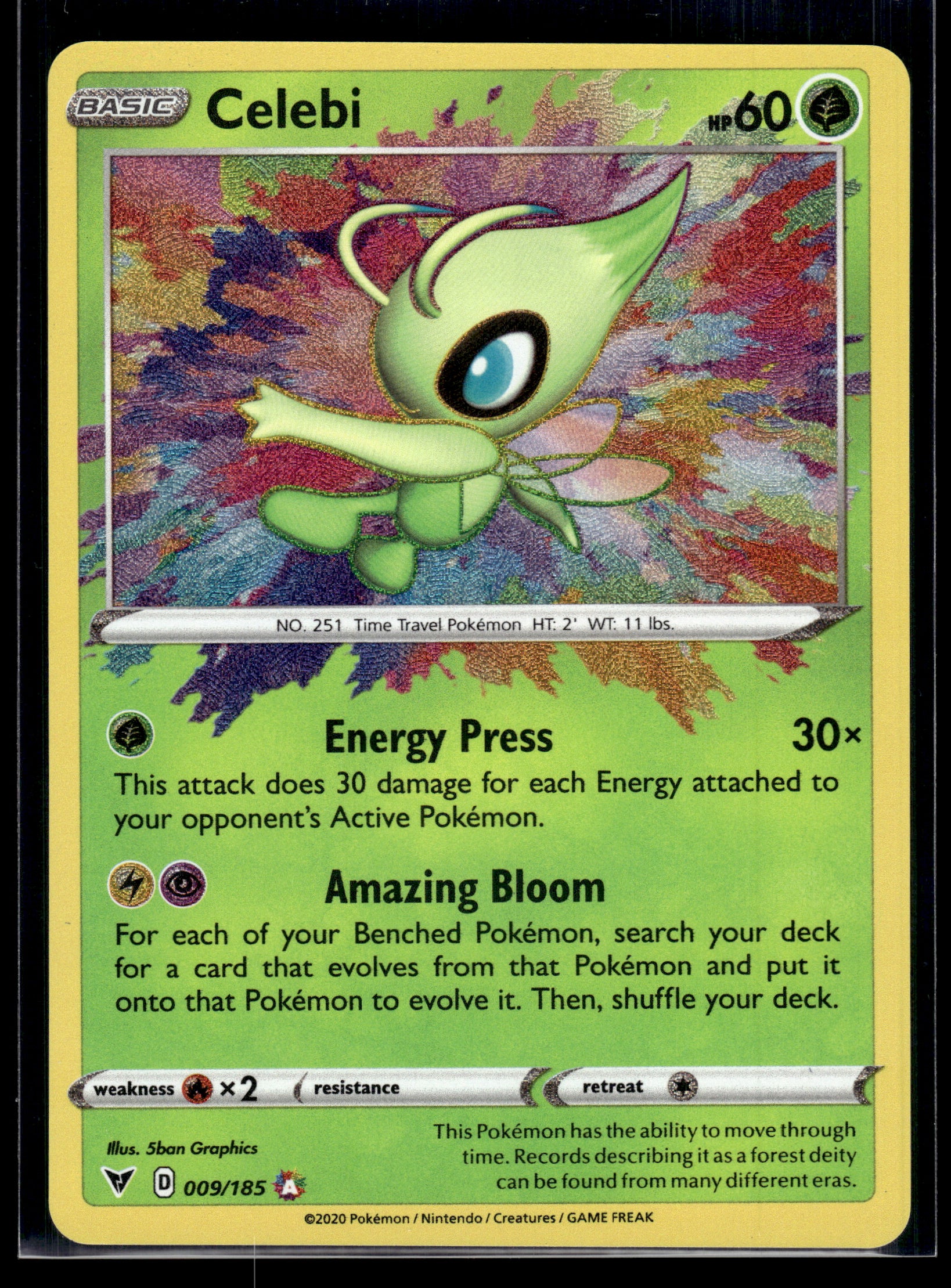 Celebi #009/185 Vivid Voltage NM