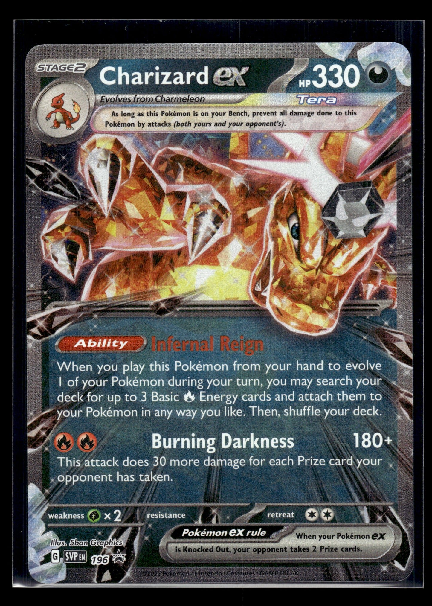 Charizard ex #196 Scarlet & Violet Promo Cards NM
