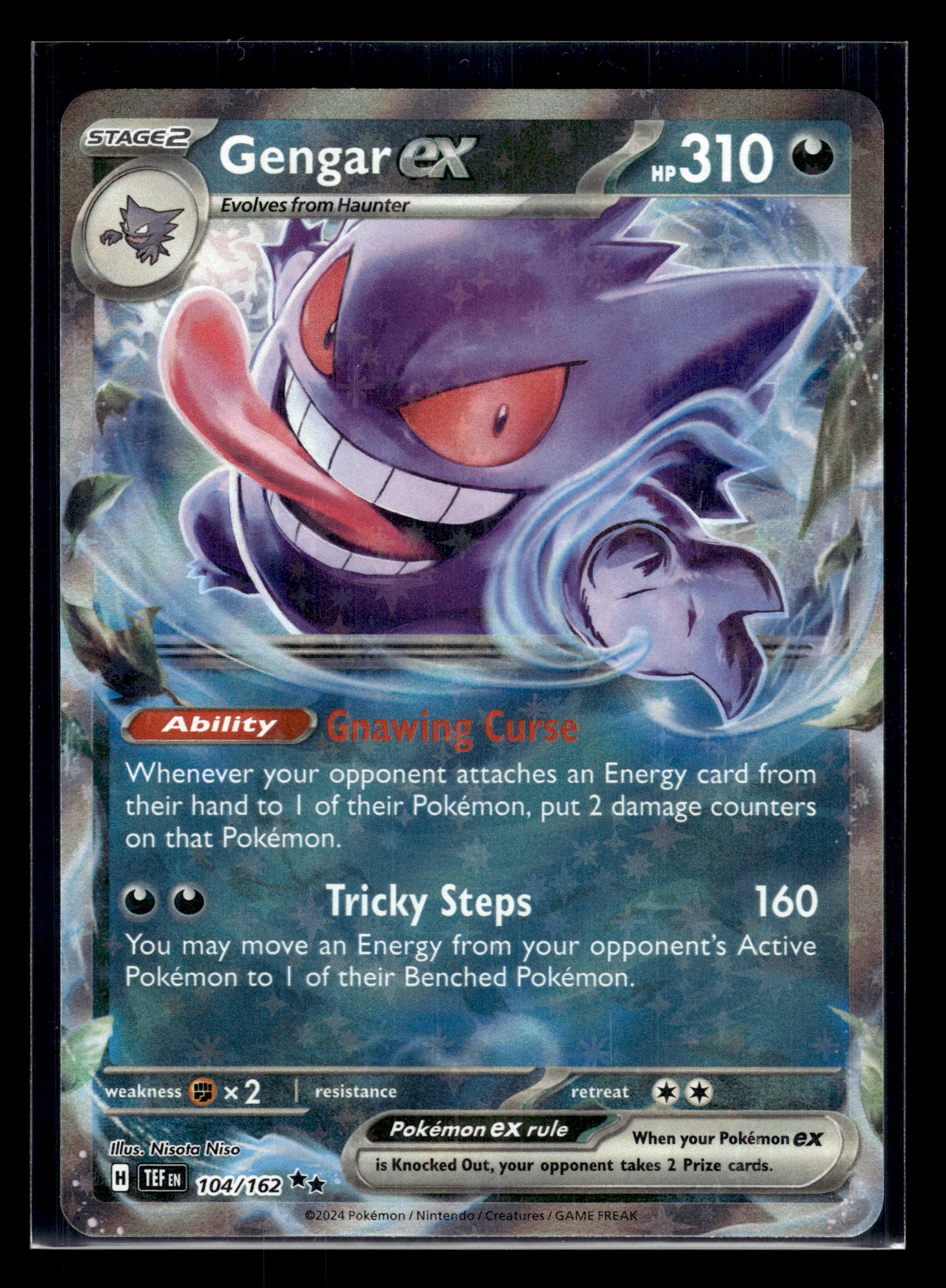 Gengar ex #104/162 Temporal Forces VLP