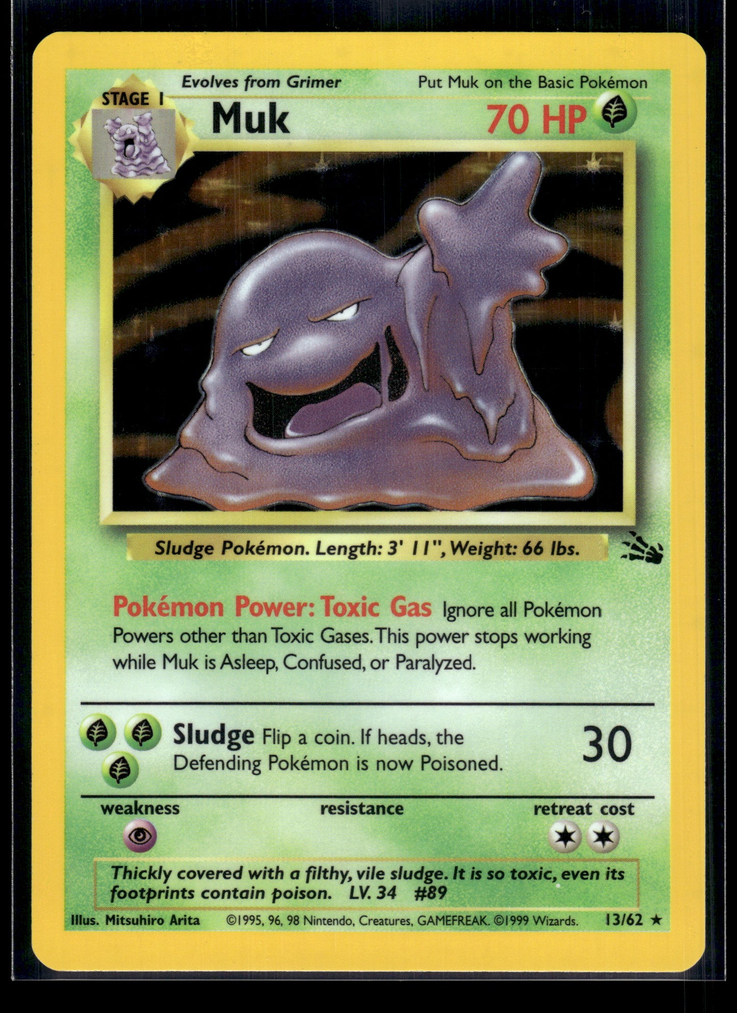 Muk #13/62 Fossil LP