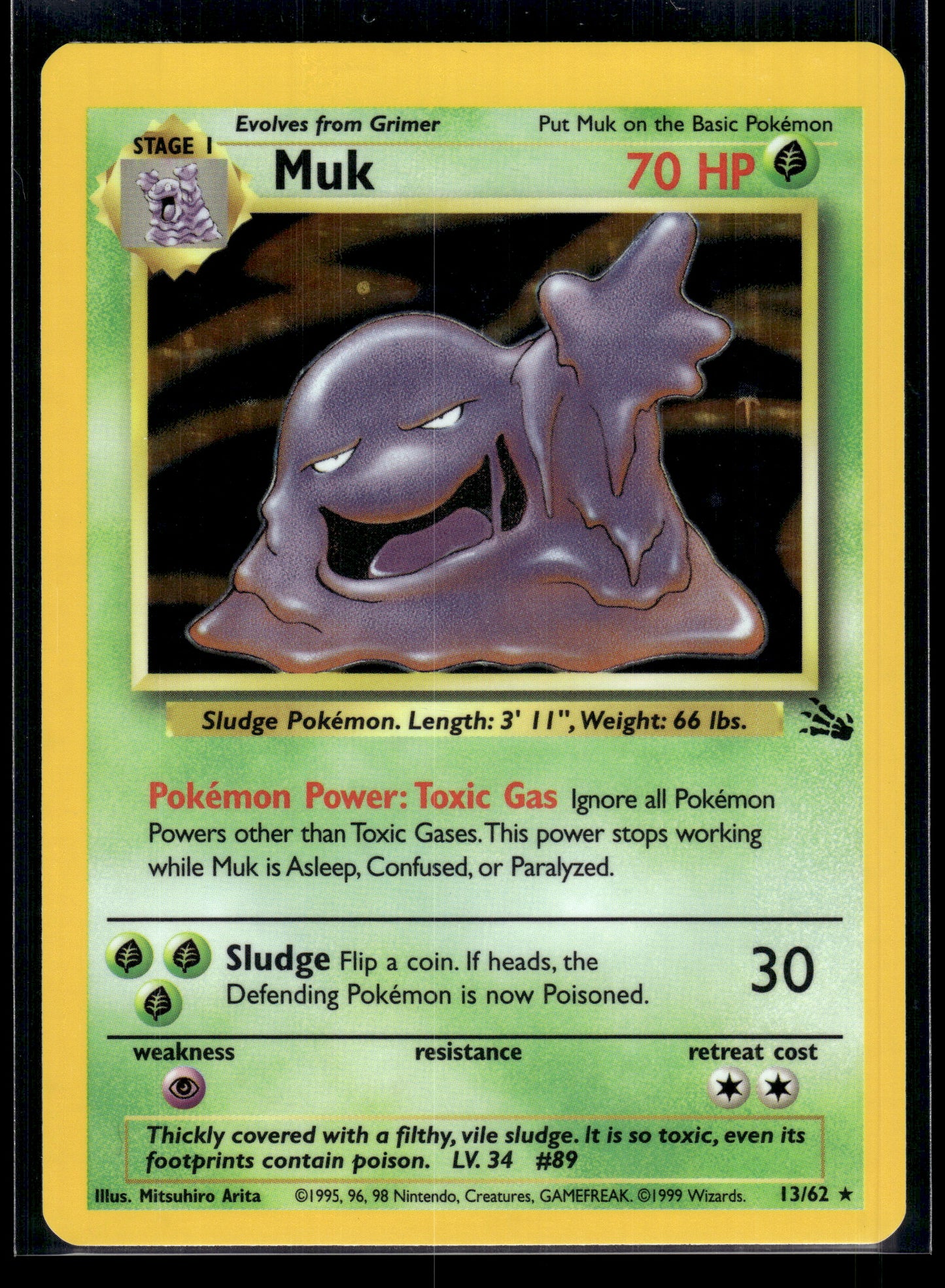 Muk #13/62 Fossil LP
