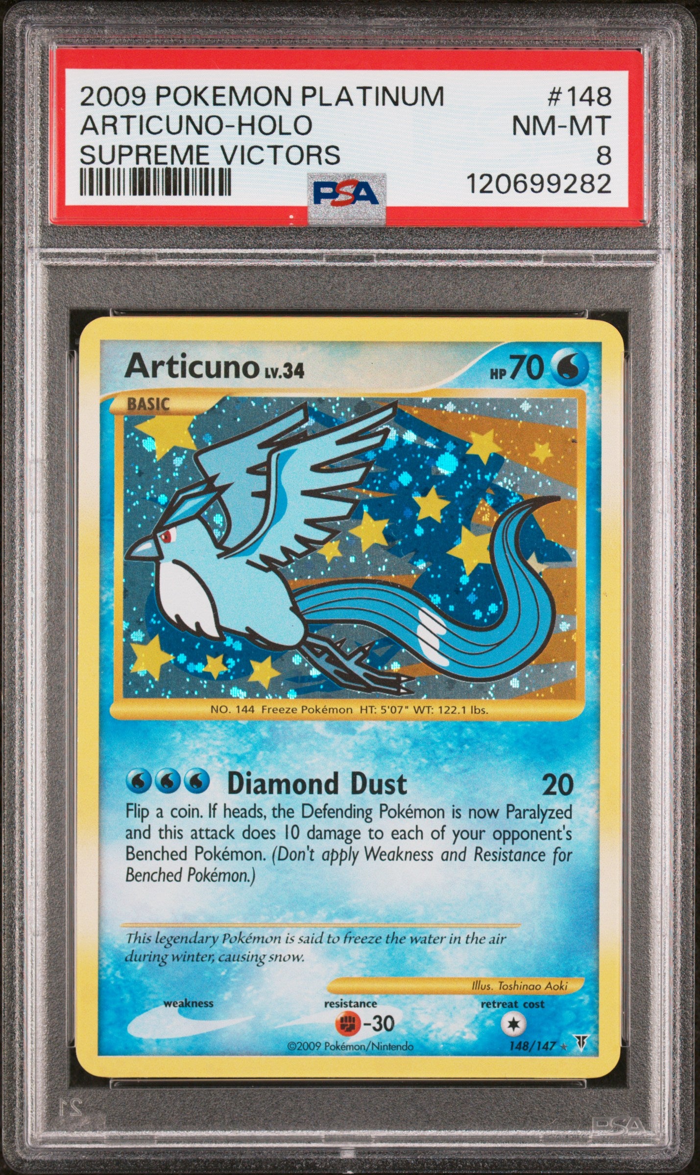 PSA 8 Articuno #148 Supreme Victors