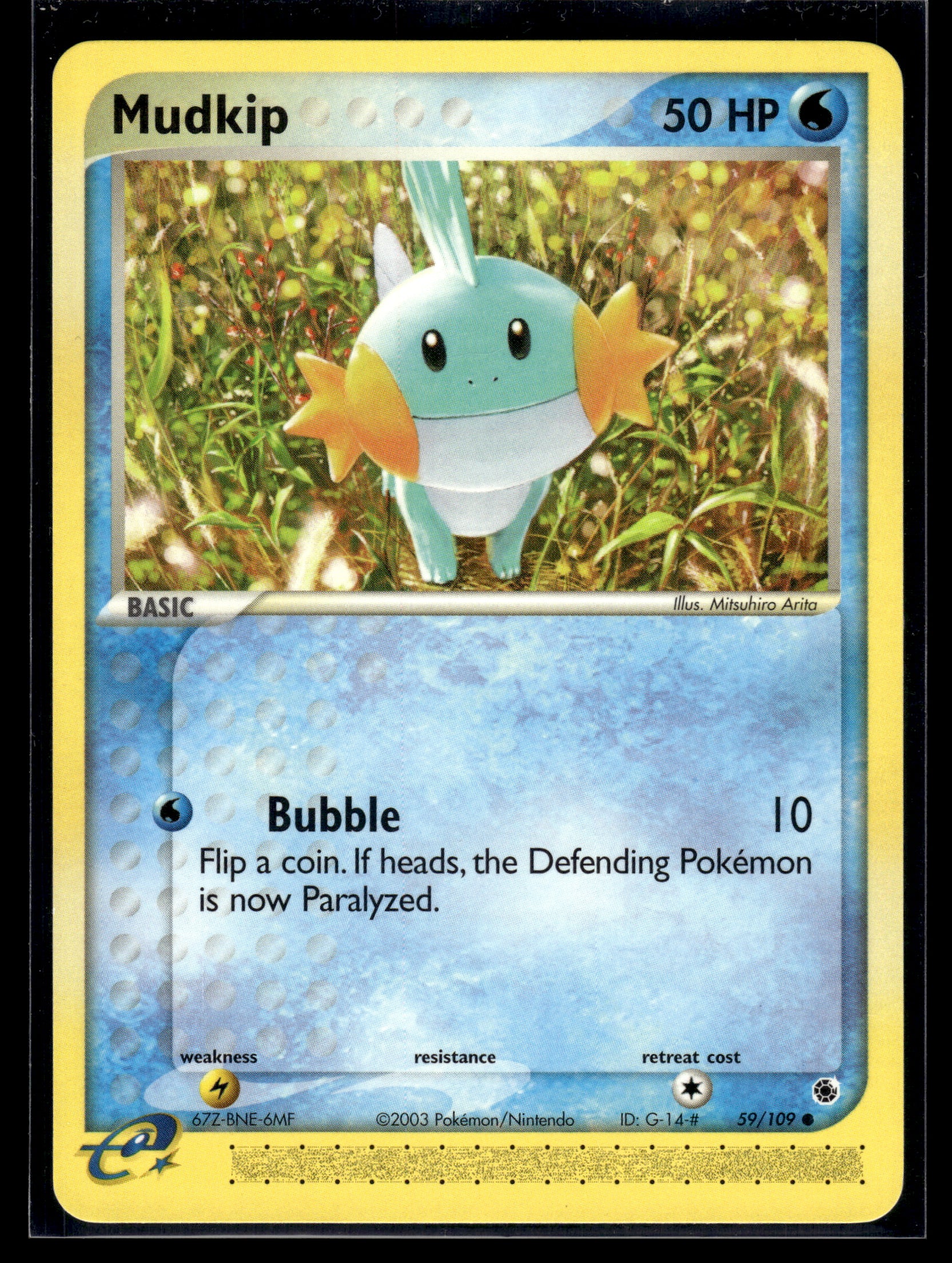 Mudkip #59/109 Ruby and Sapphire LP