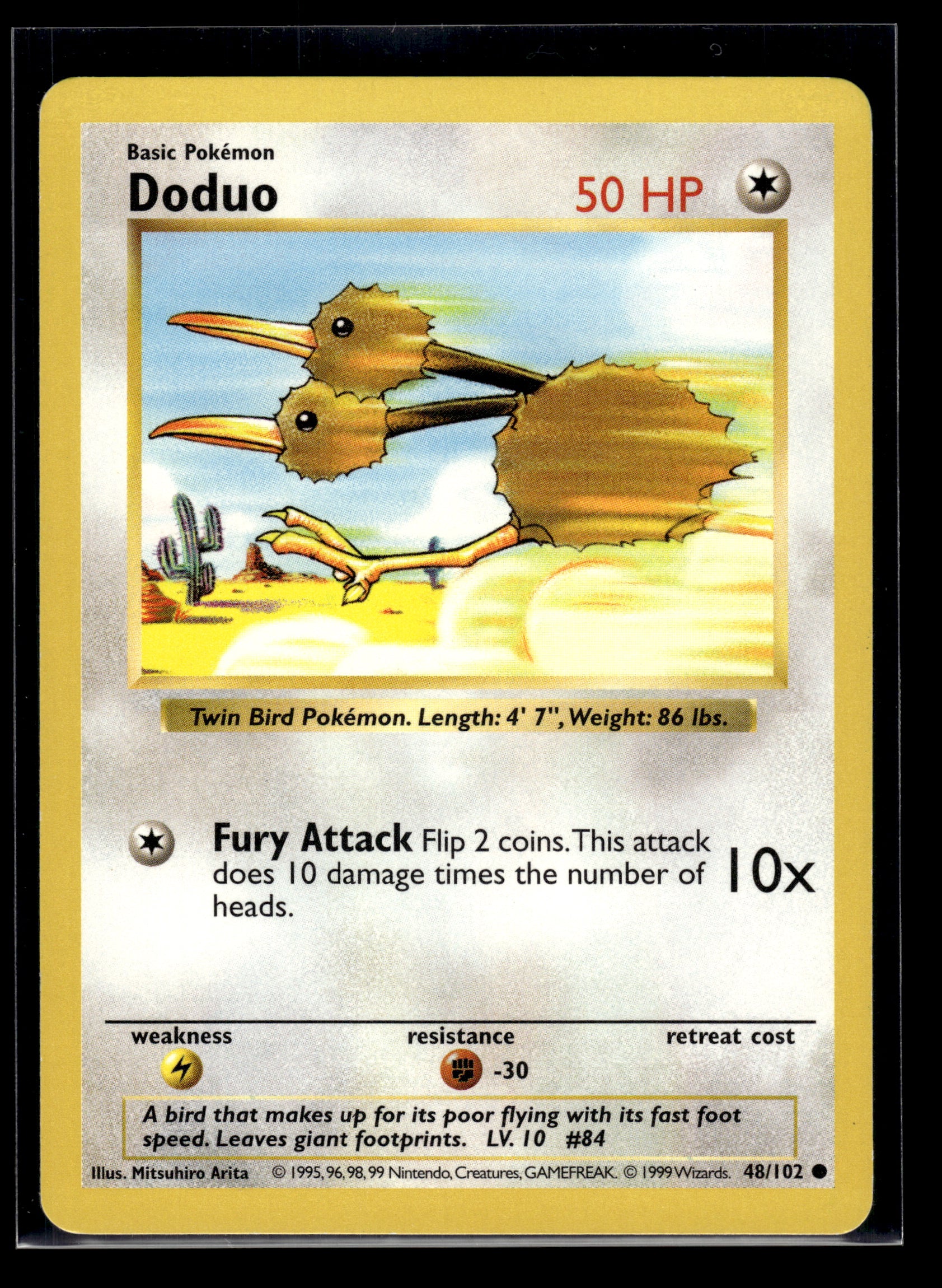 Doduo #048/102 Base Set (Shadowless) LP