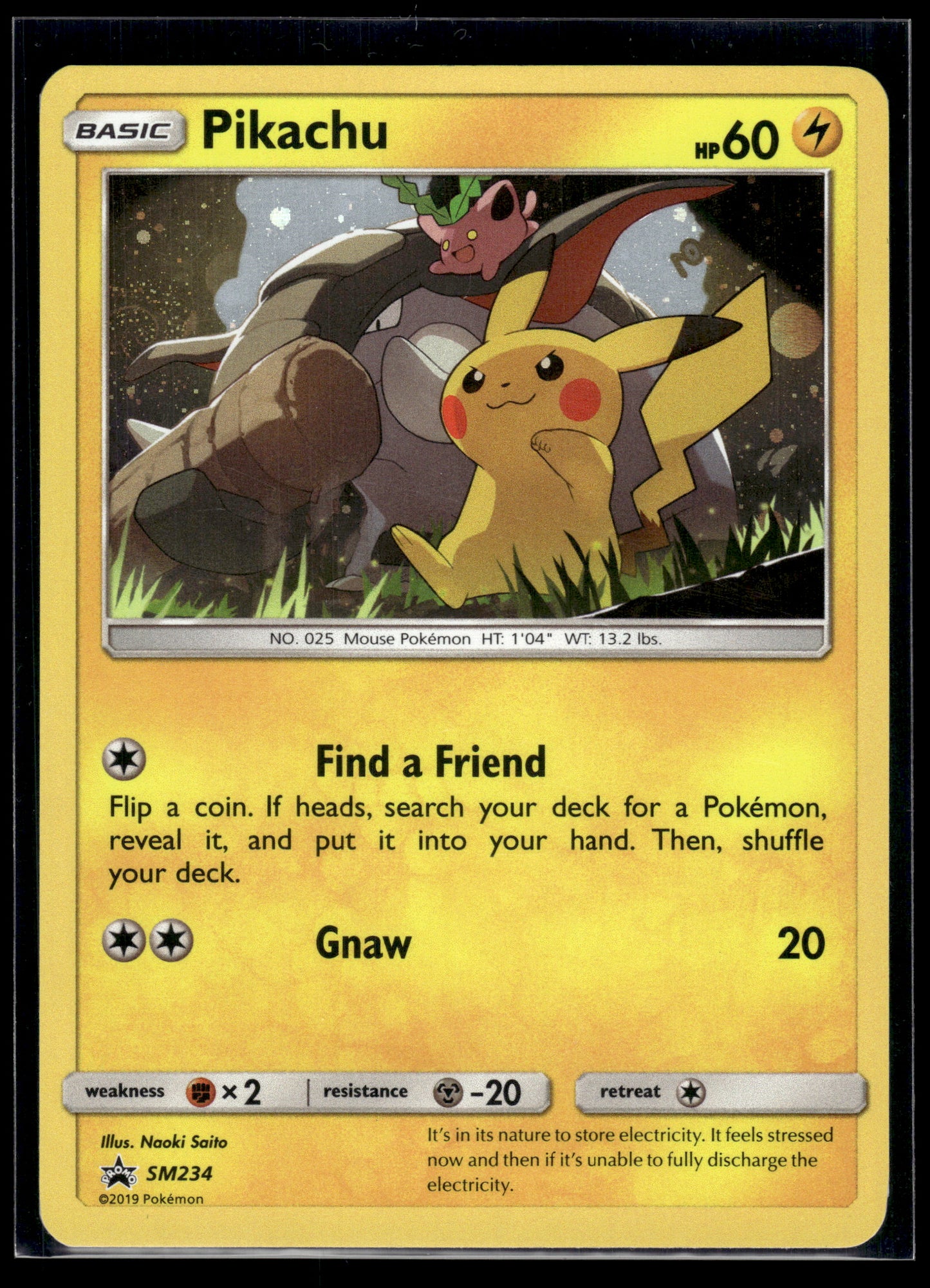 Pikachu #SM234 SM Promos LP