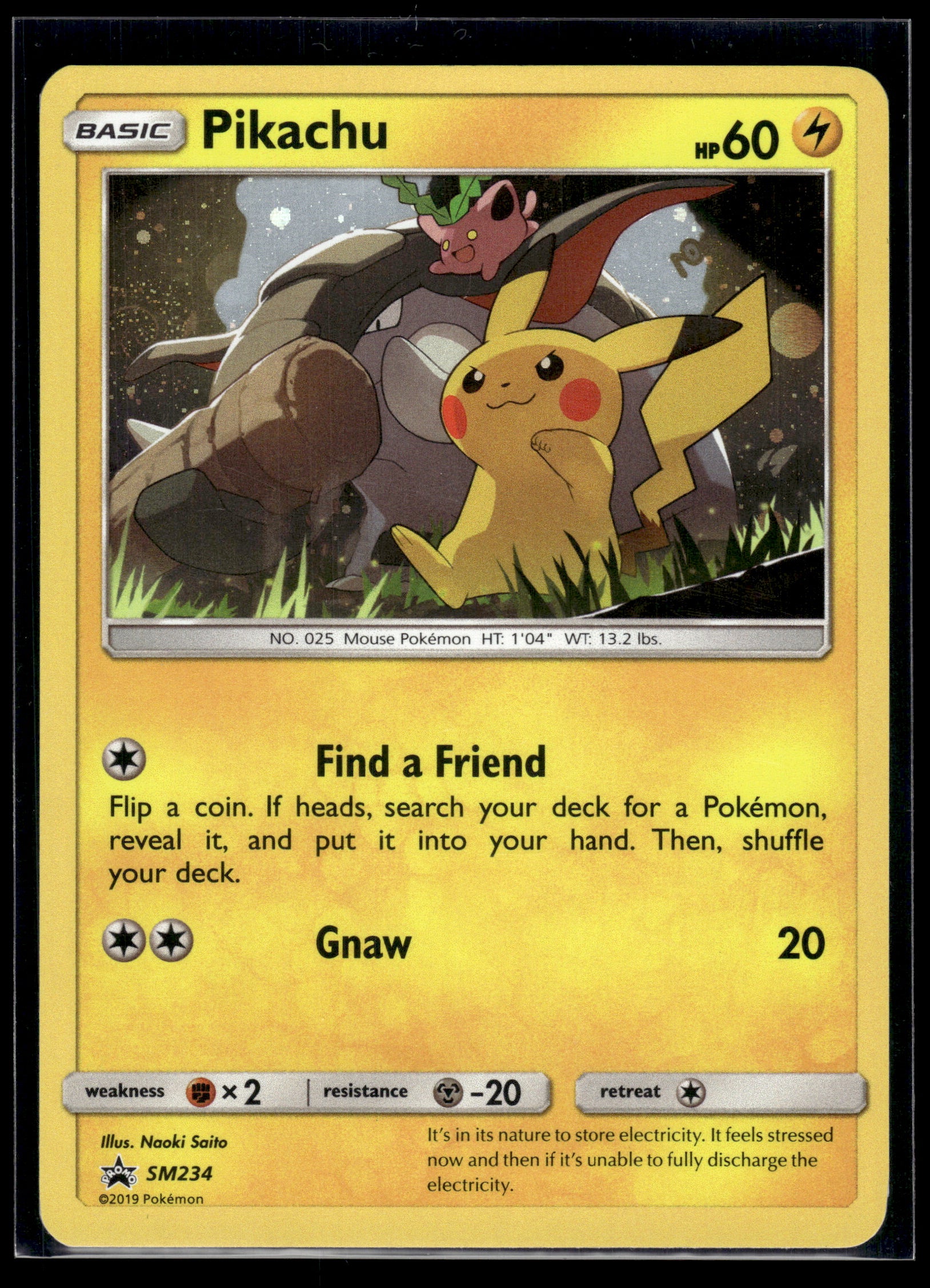 Pikachu #SM234 SM Promos LP