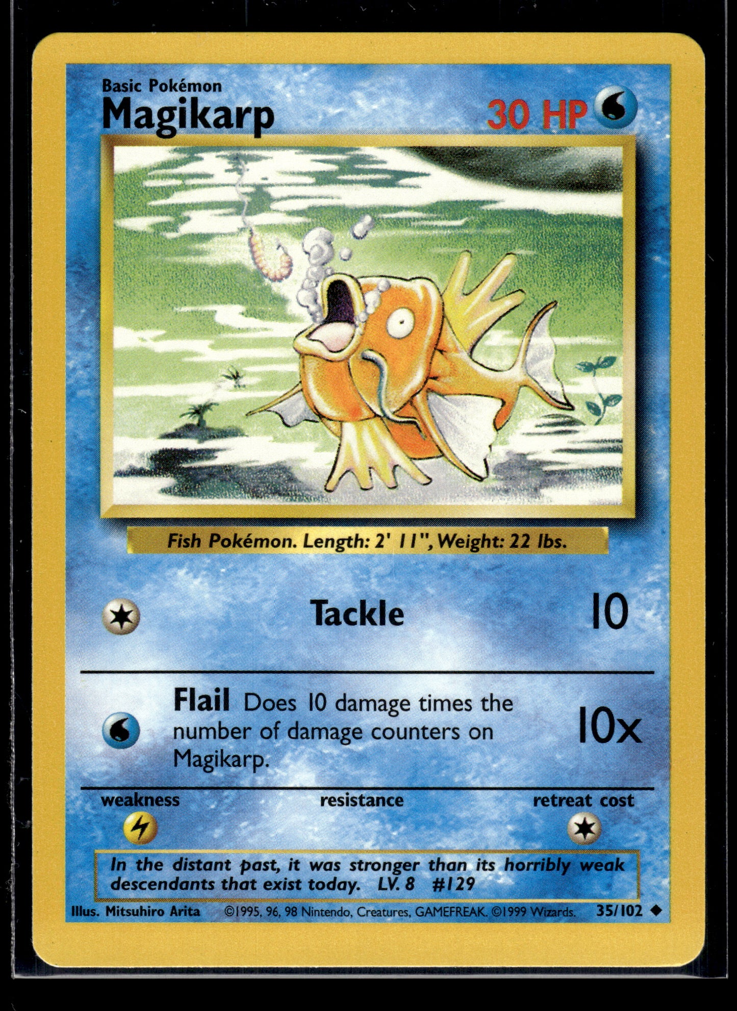 Magikarp #035/102 Base Set LP