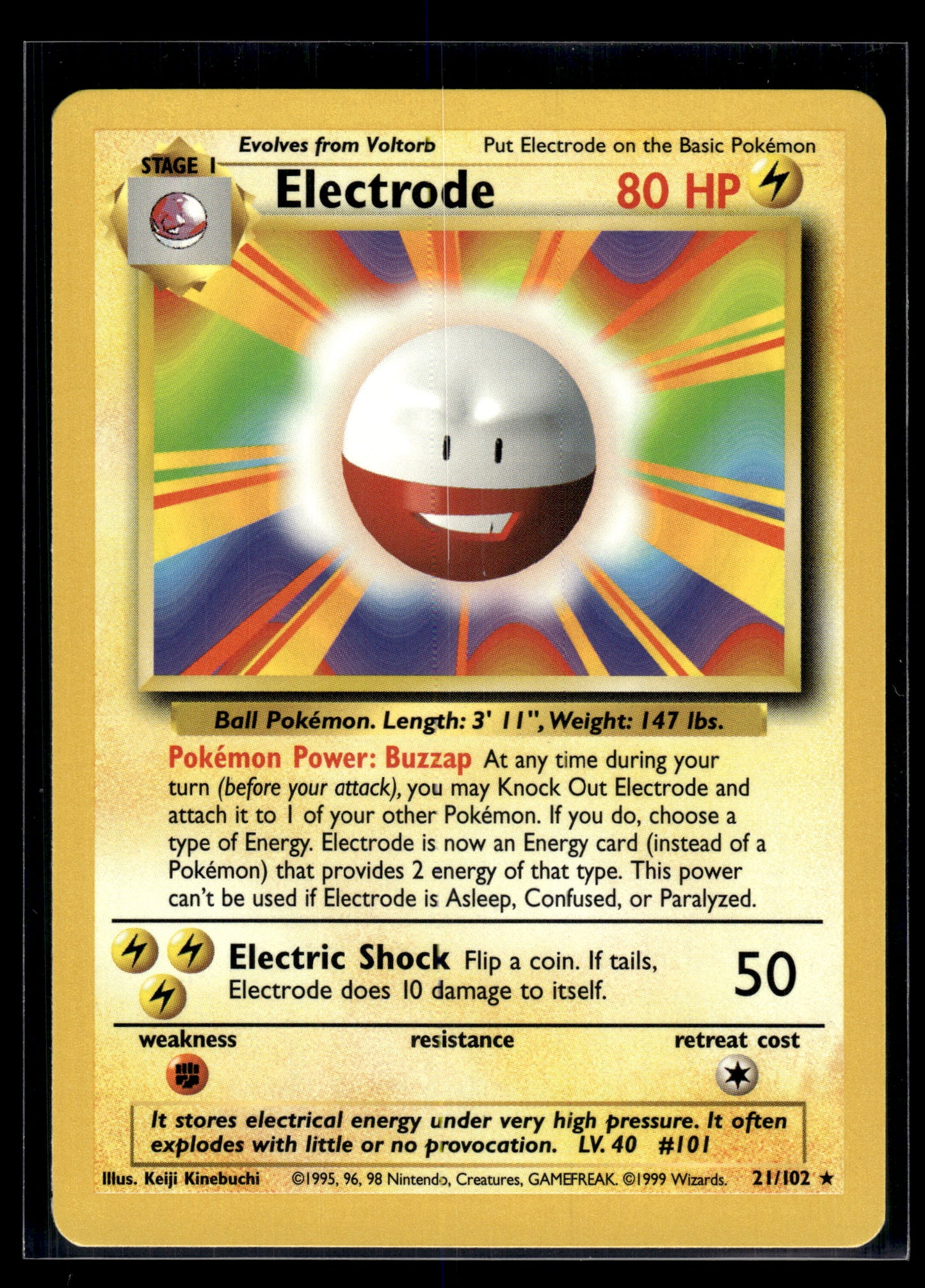 Electrode #021/102 Base Set VLP