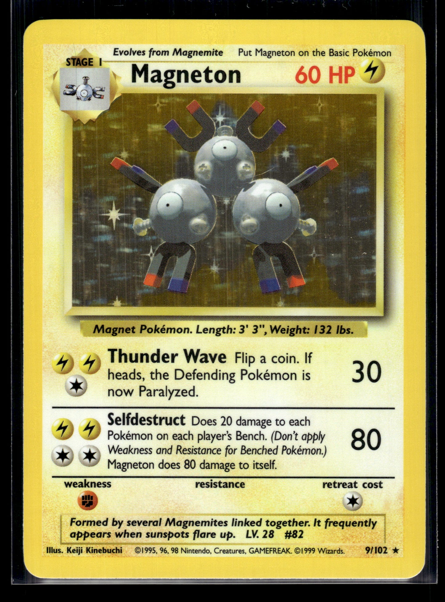 Magneton #009/102 Base Set LP