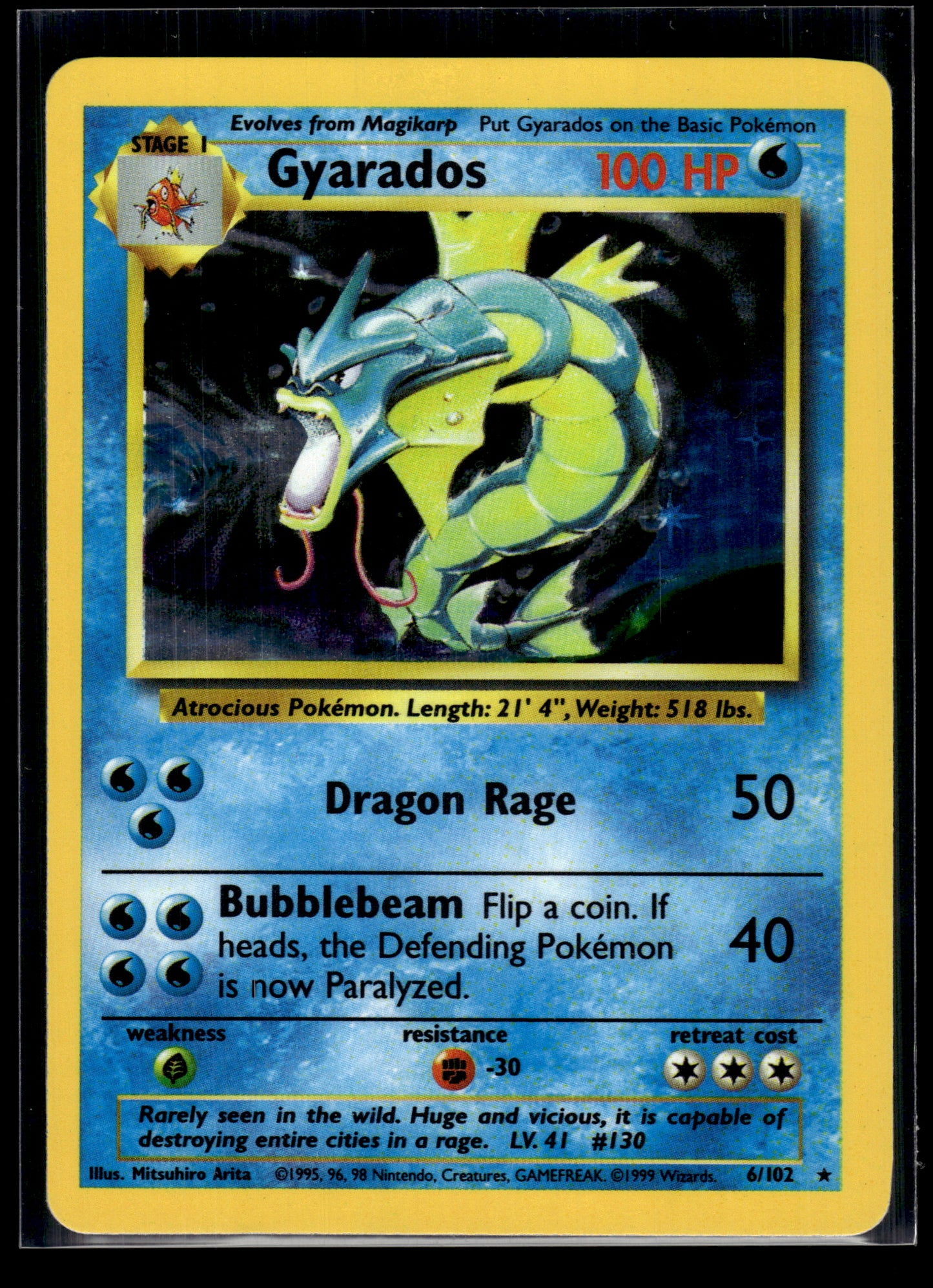 Gyarados #006/102 Base Set LP