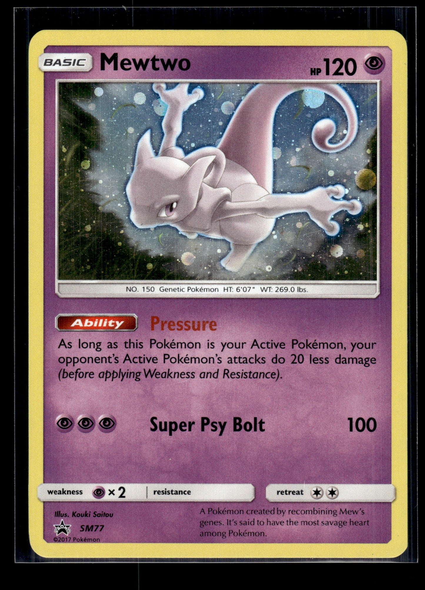 Mewtwo #SM77 SM Promos MP