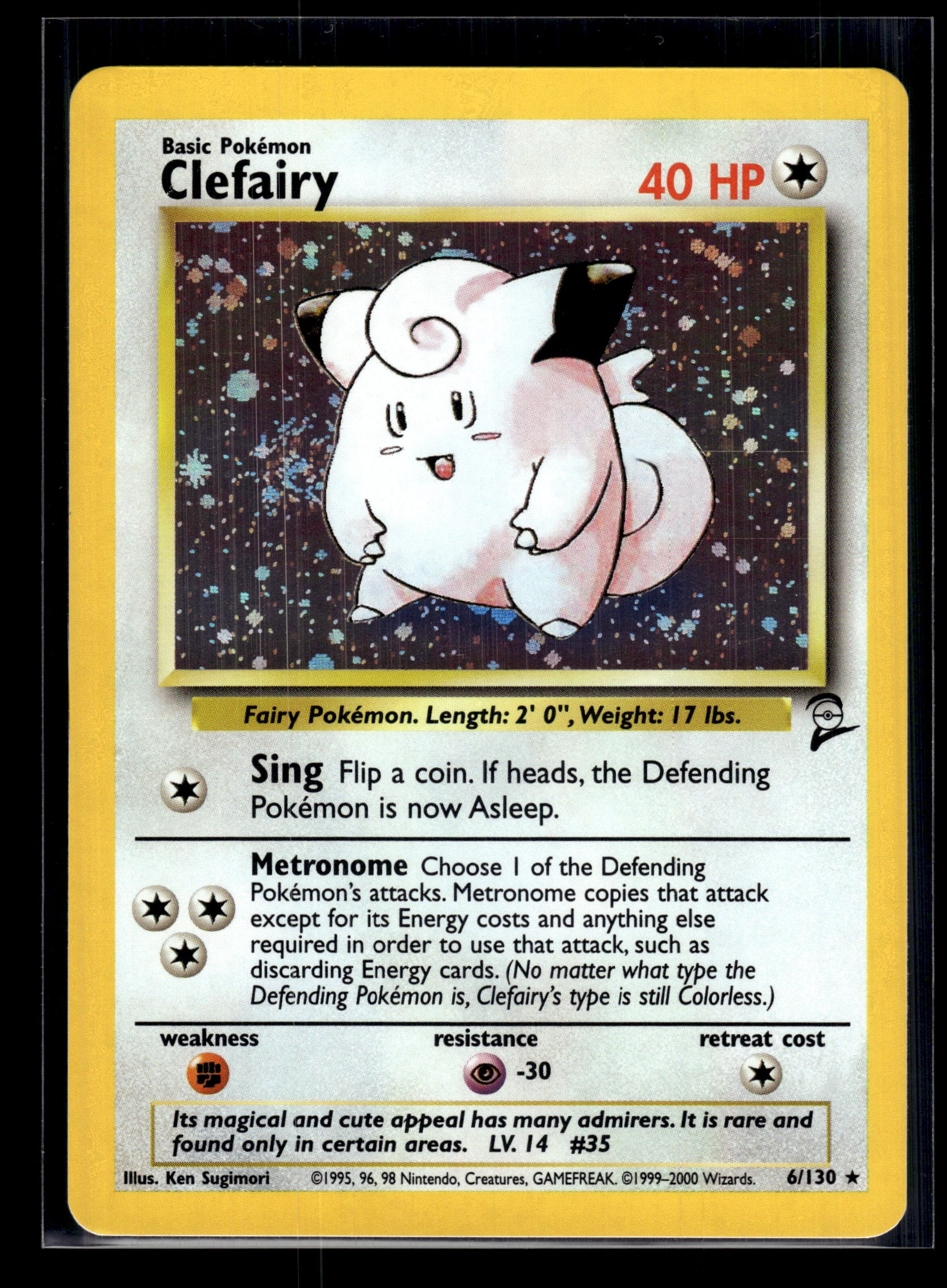Clefairy #006/130 Base Set 2 LP