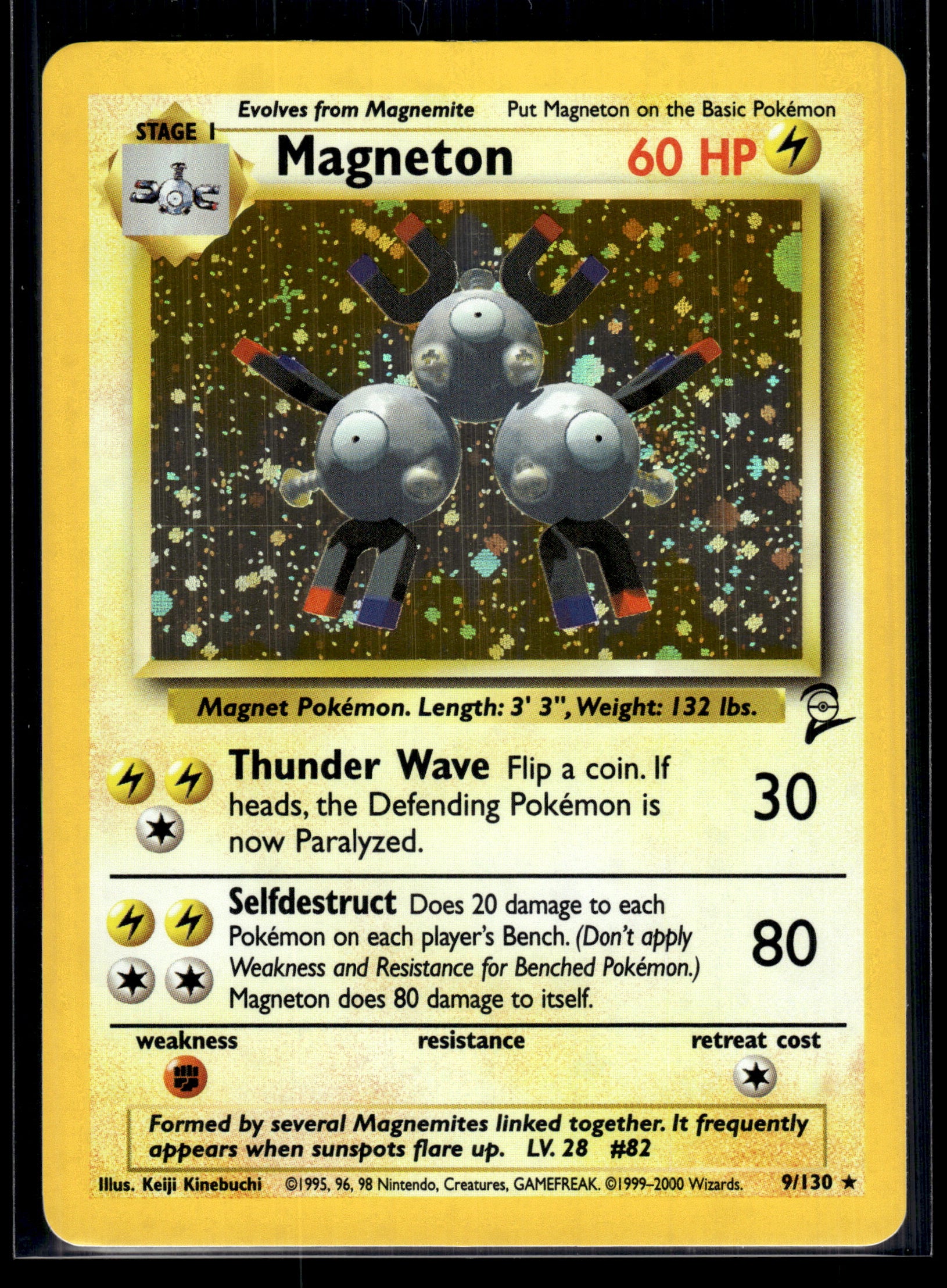 Magneton #009/130 Base Set 2 LP