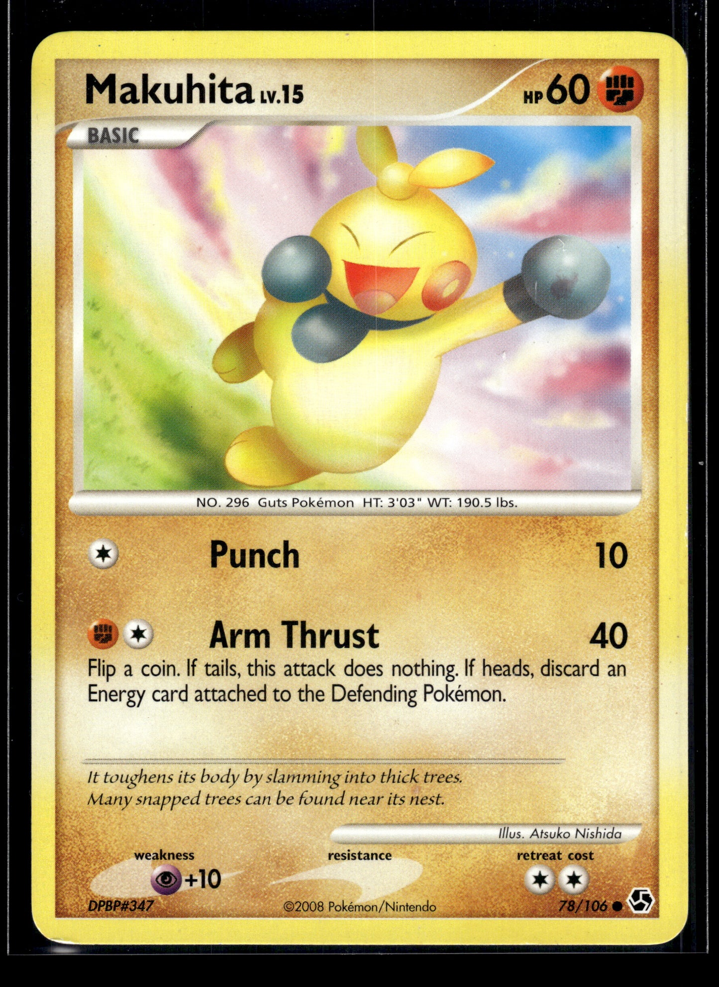 Makuhita #78/106 Great Encounters MP