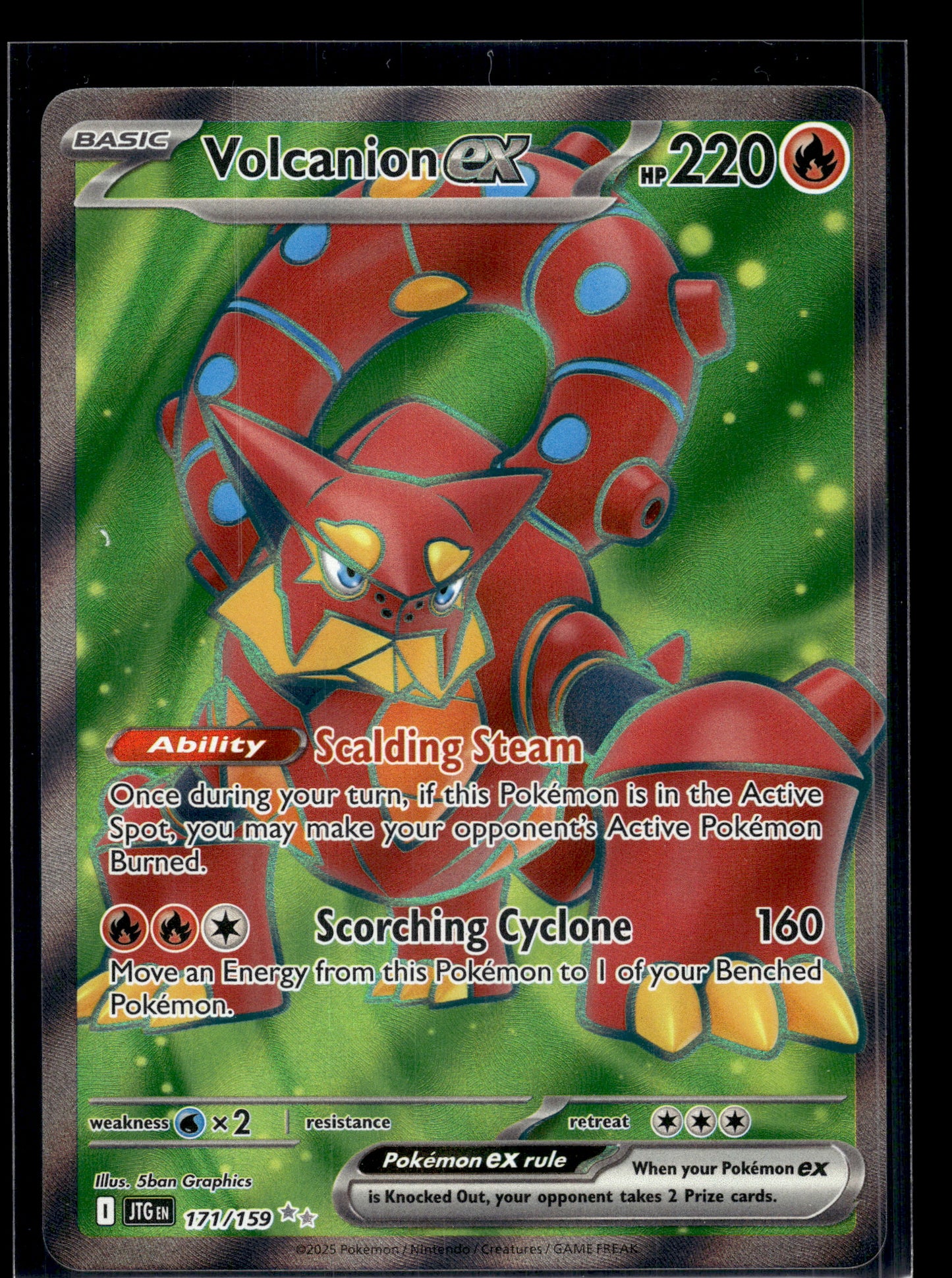 Volcanion ex #171/159 Journey Together LP