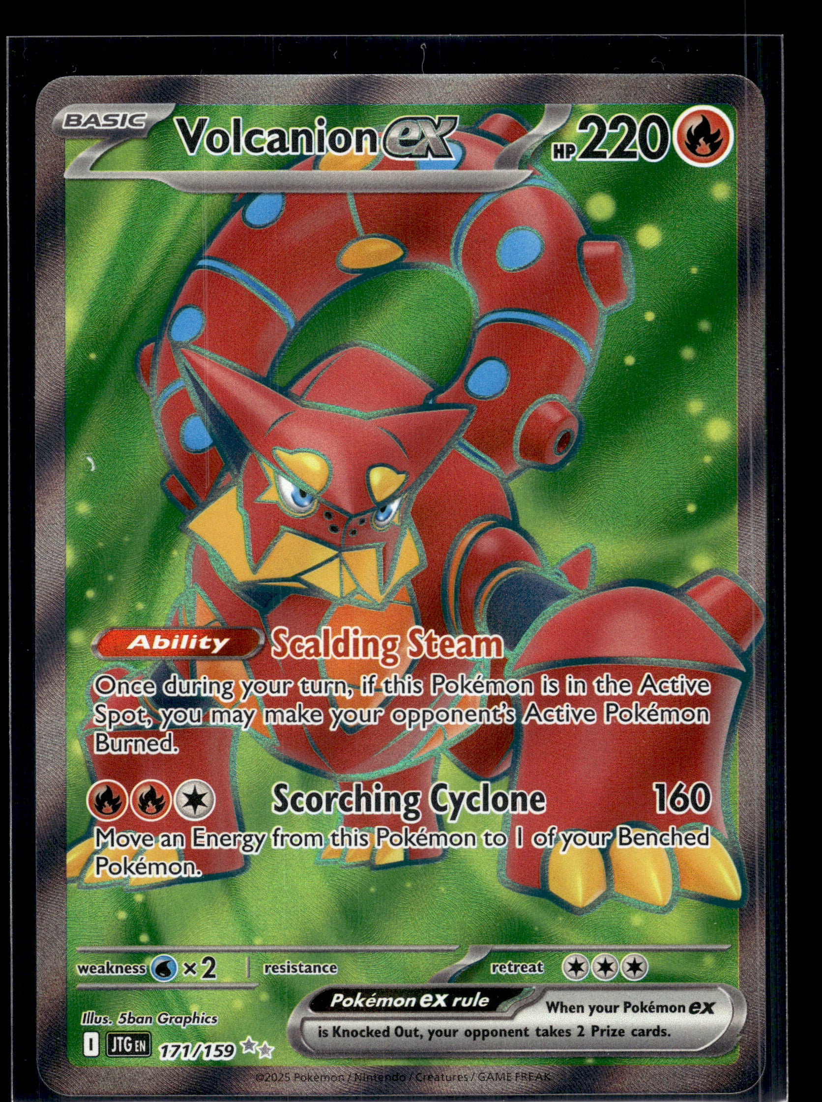 Volcanion ex #171/159 Journey Together LP