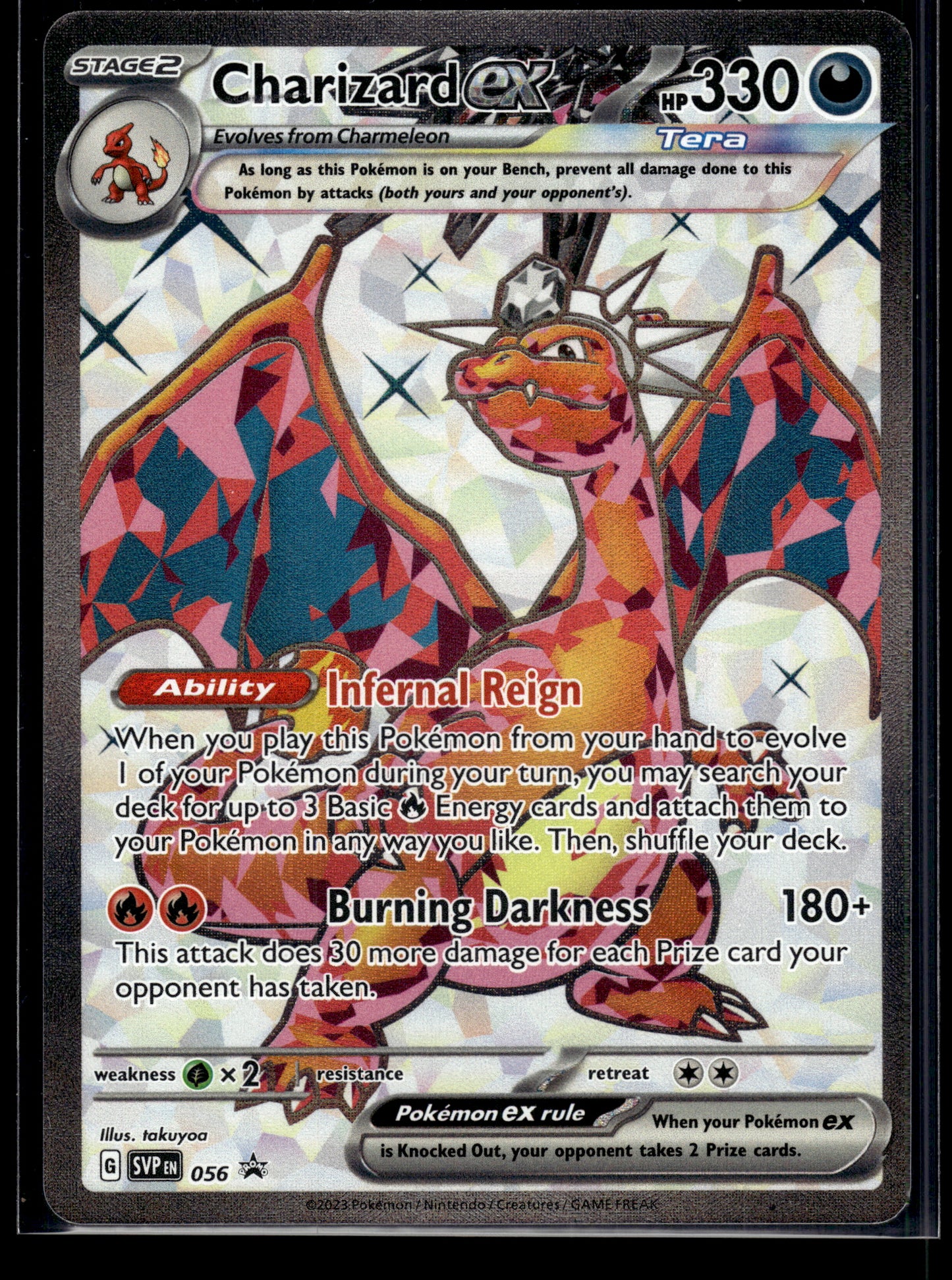 Charizard ex #056 Scarlet & Violet Promo Cards VLP
