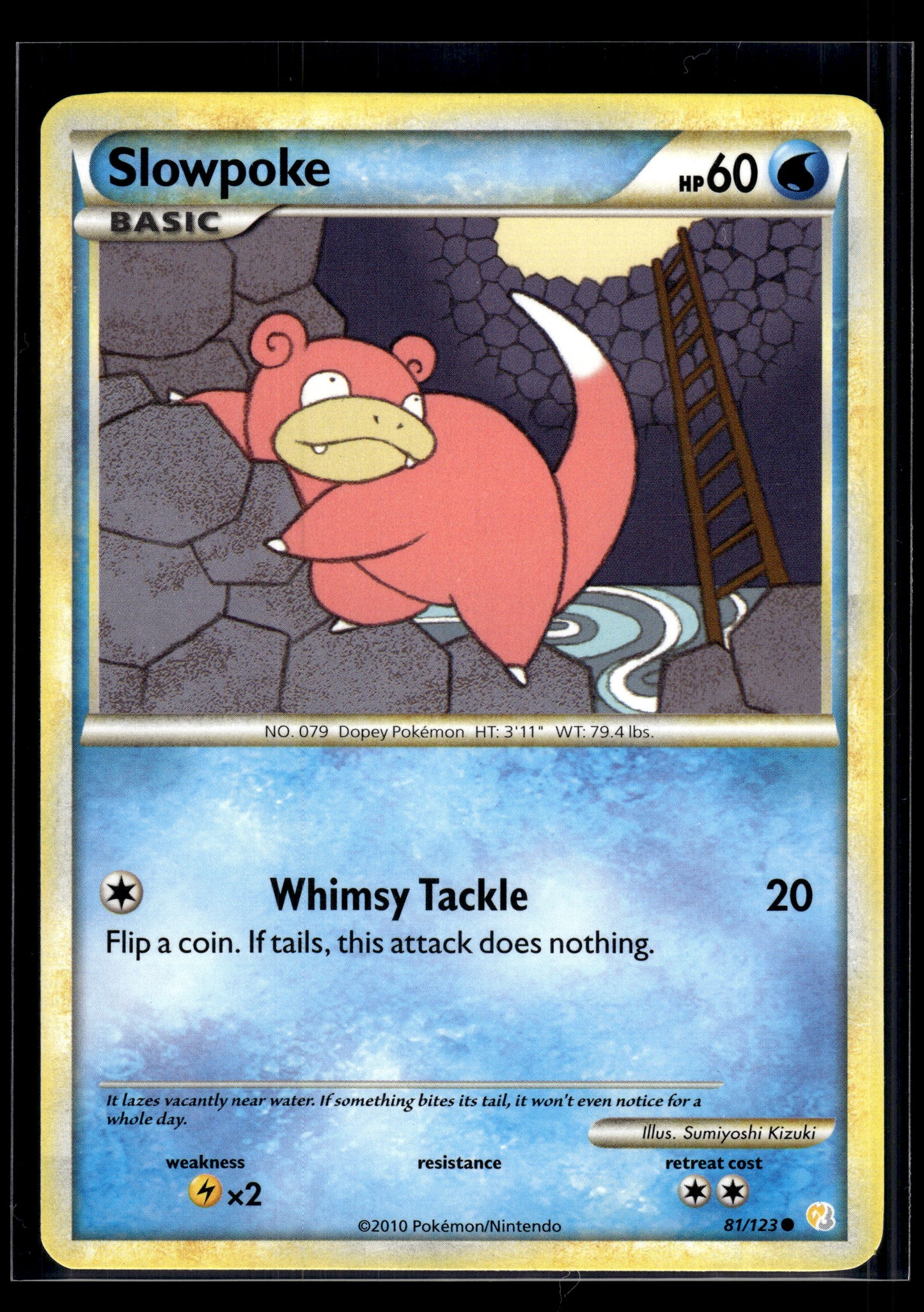 Slowpoke #81/123 HeartGold SoulSilver LP