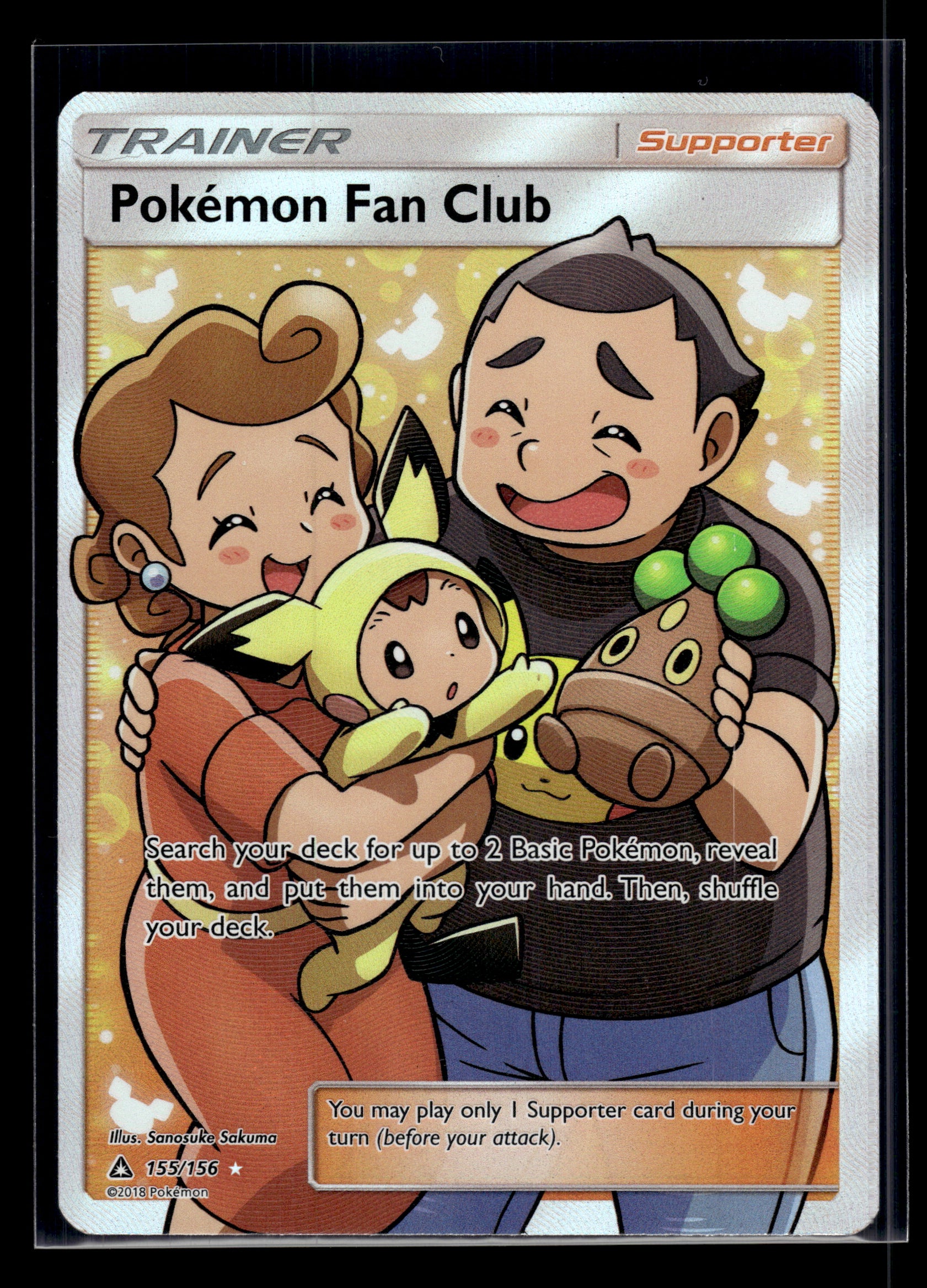 Pokemon Fan Club (Full Art) #155/156 SM - Ultra Prism VLP