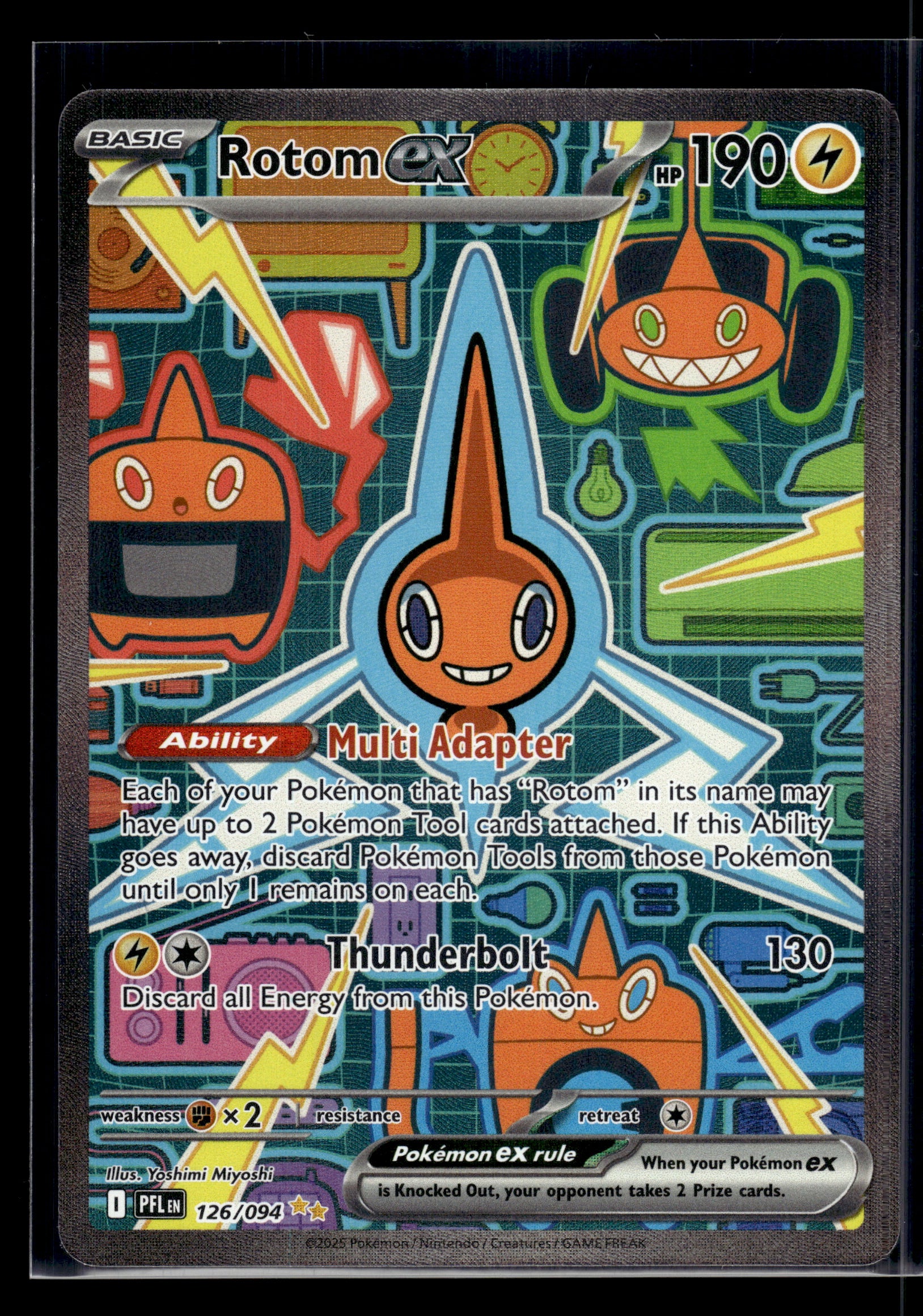 Rotom ex #126/094 Phantasmal Flames NM