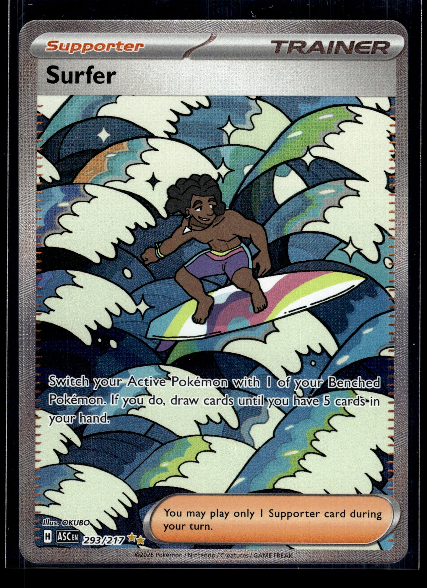Surfer #293/217 Ascended Heroes NM