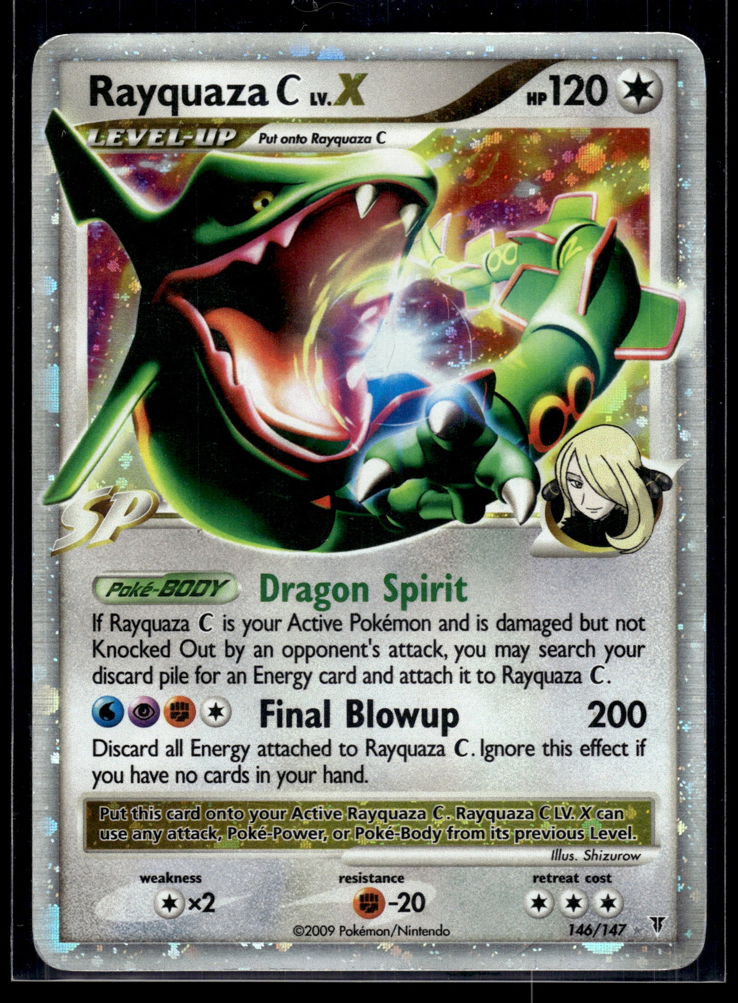 Rayquaza C Lv.X #146 Supreme Victors MP