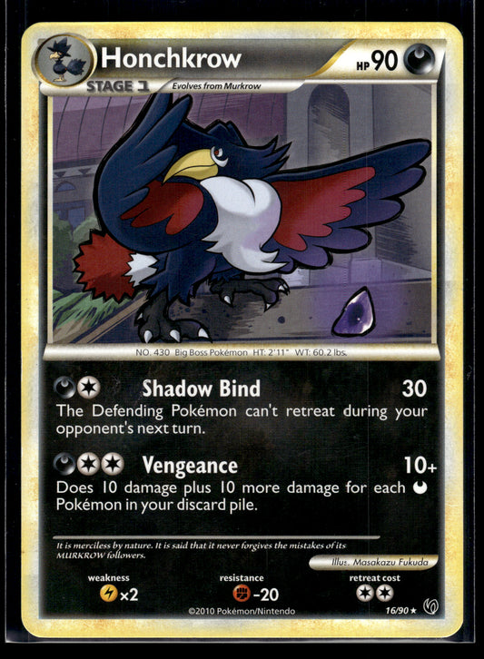 Honchkrow #16/90 Undaunted LP