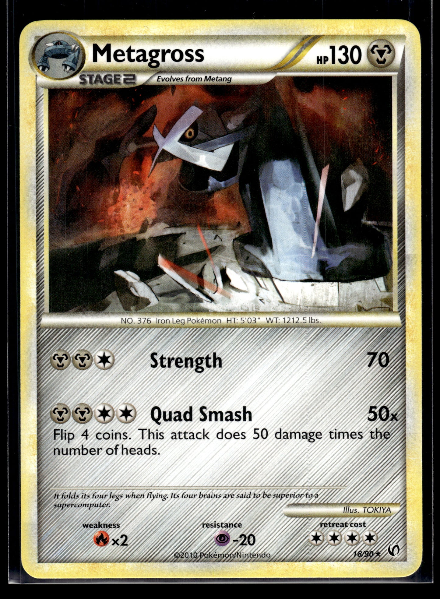 Metagross #18/90 Undaunted LP