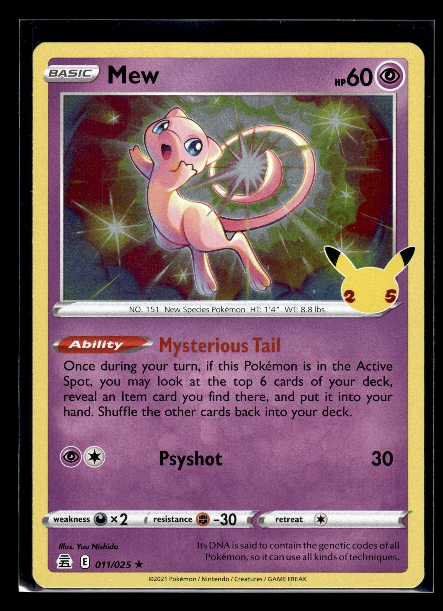 Mew #011/025 Celebrations LP