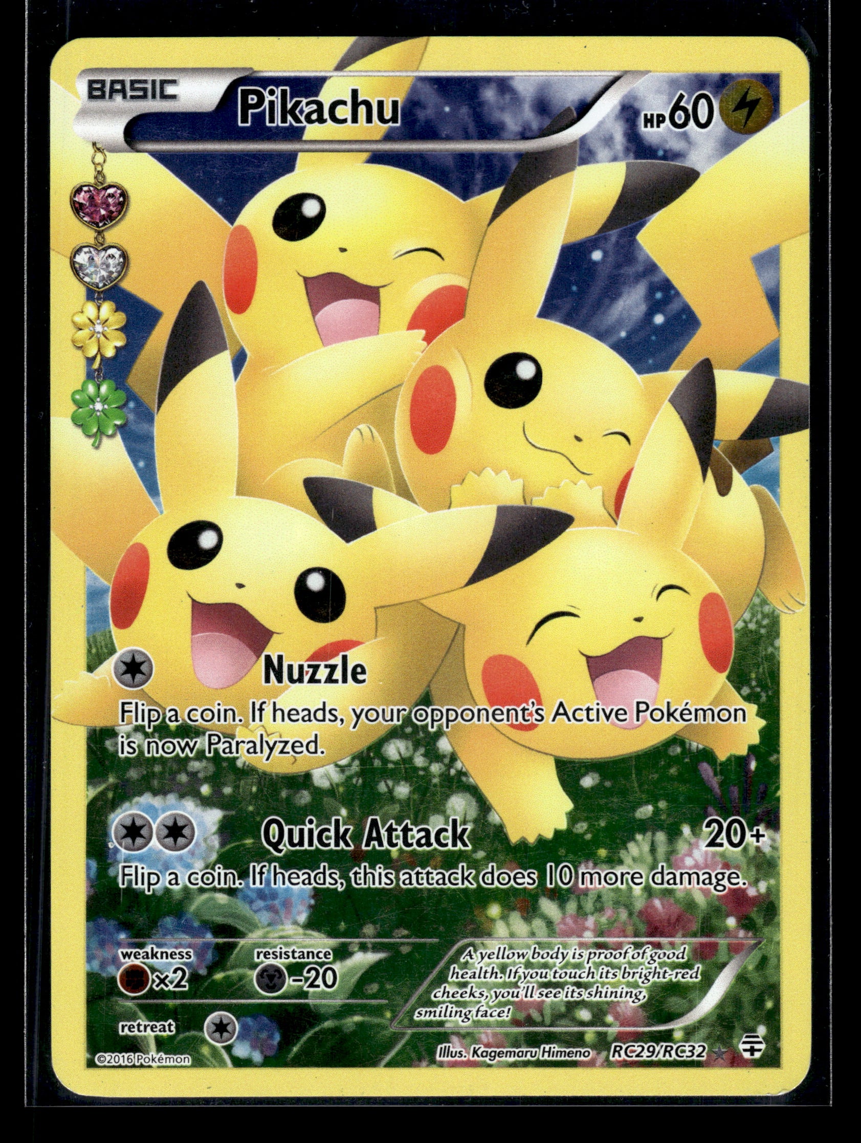 Pikachu #RC29/RC32 Generations: Radiant Collection LP