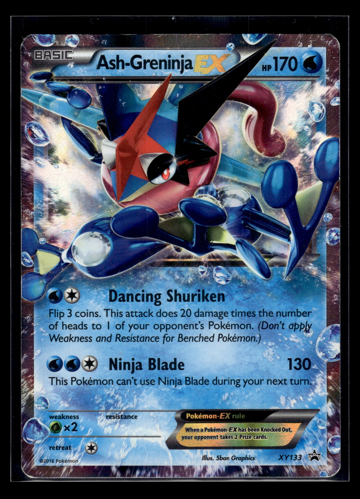 Ash-Greninja EX #XY133 XY Promo MP