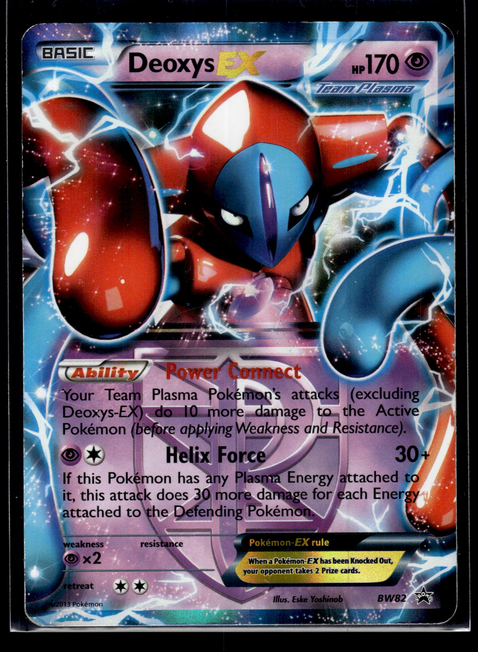 Deoxys EX (Team Plasma) #BW82 Black and White Promos HP