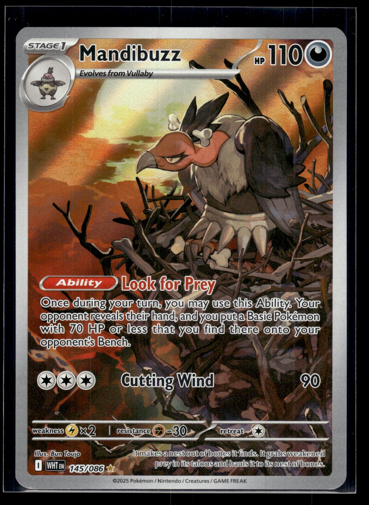 Mandibuzz #145/086 White Flare VLP