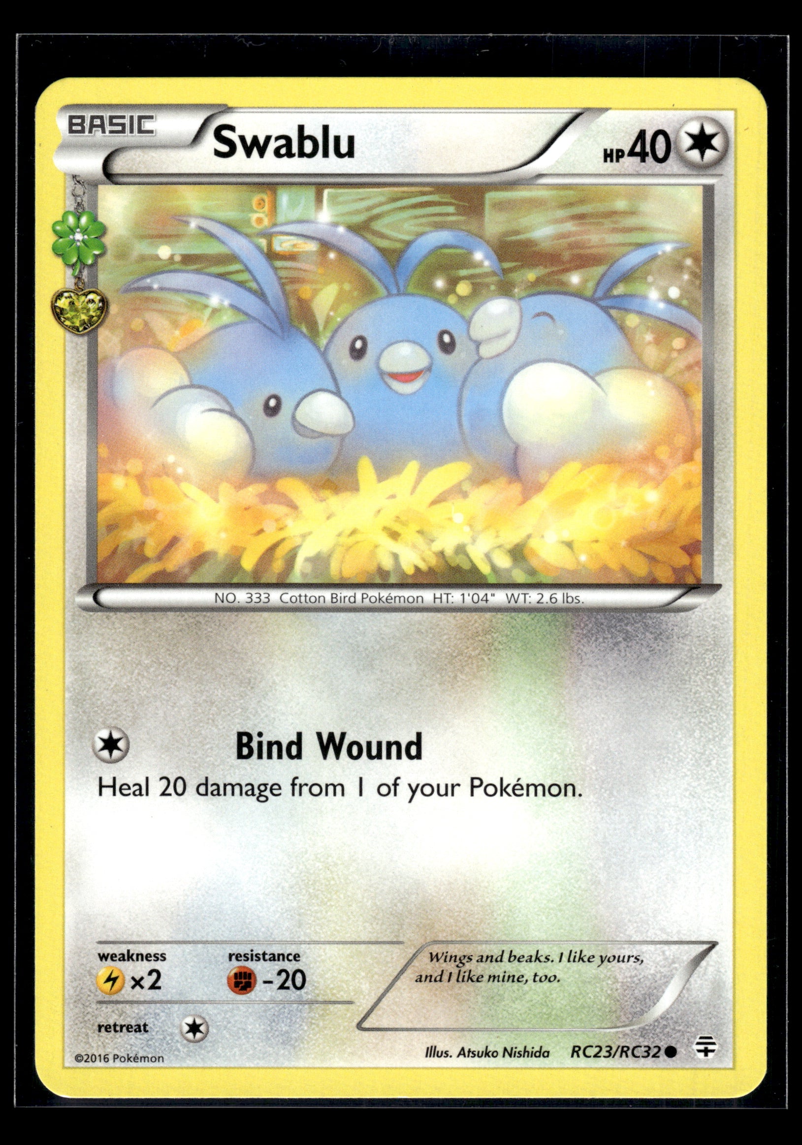 Swablu #RC23/RC32 Generations: Radiant Collection LP