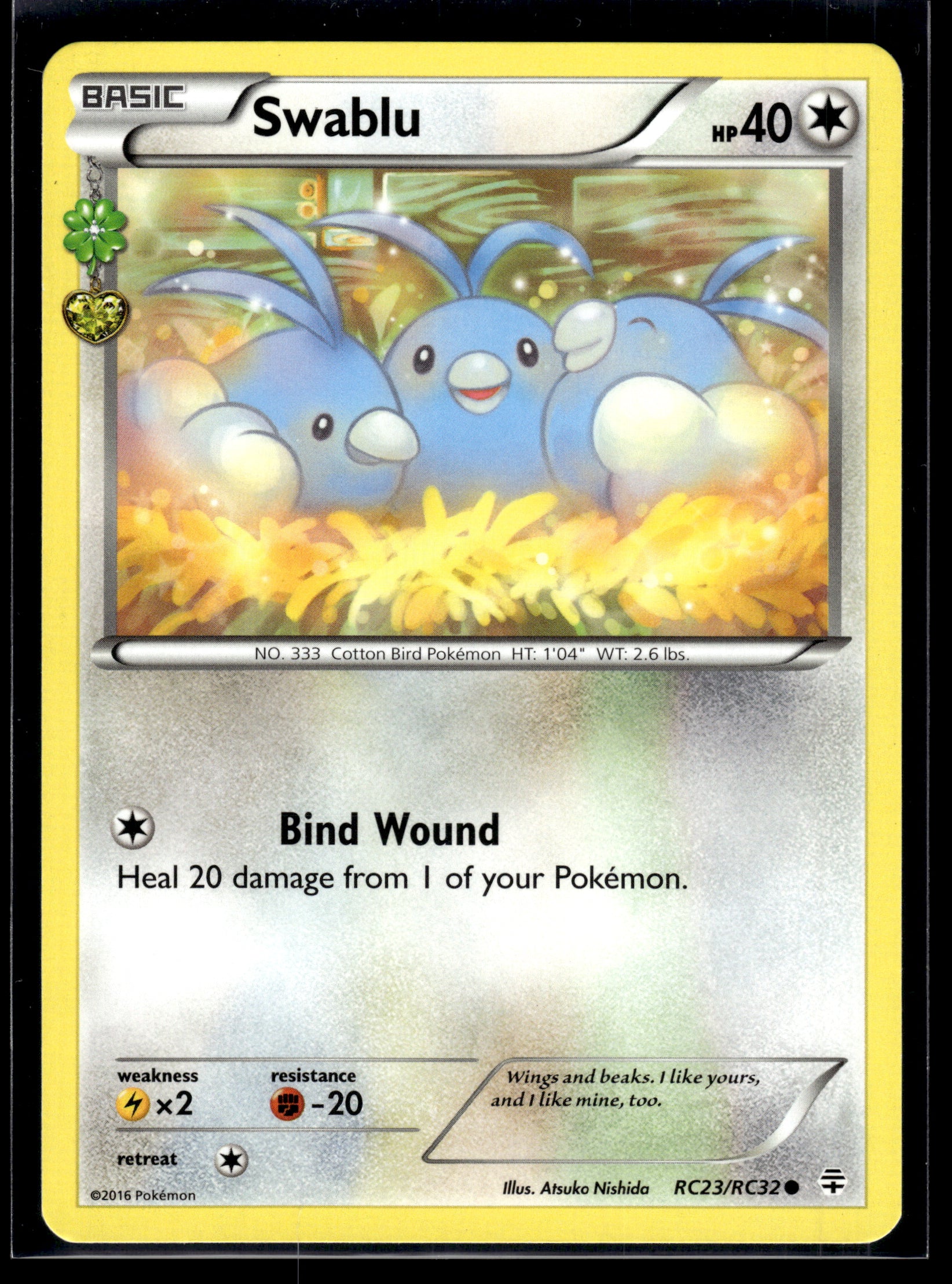 Swablu #RC23/RC32 Generations: Radiant Collection LP