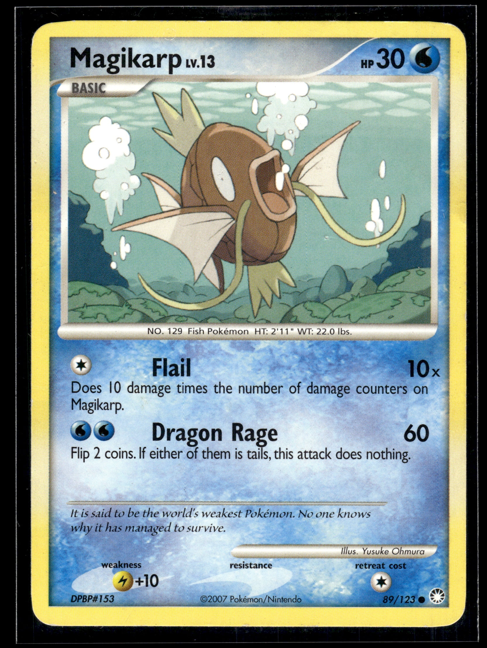 Magikarp #89/123 Mysterious Treasures HP