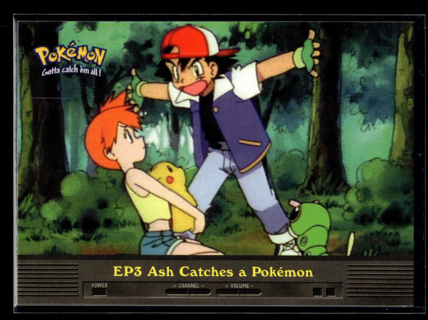 Ash Catches a Pokemon #EP3 Topps TV VLP