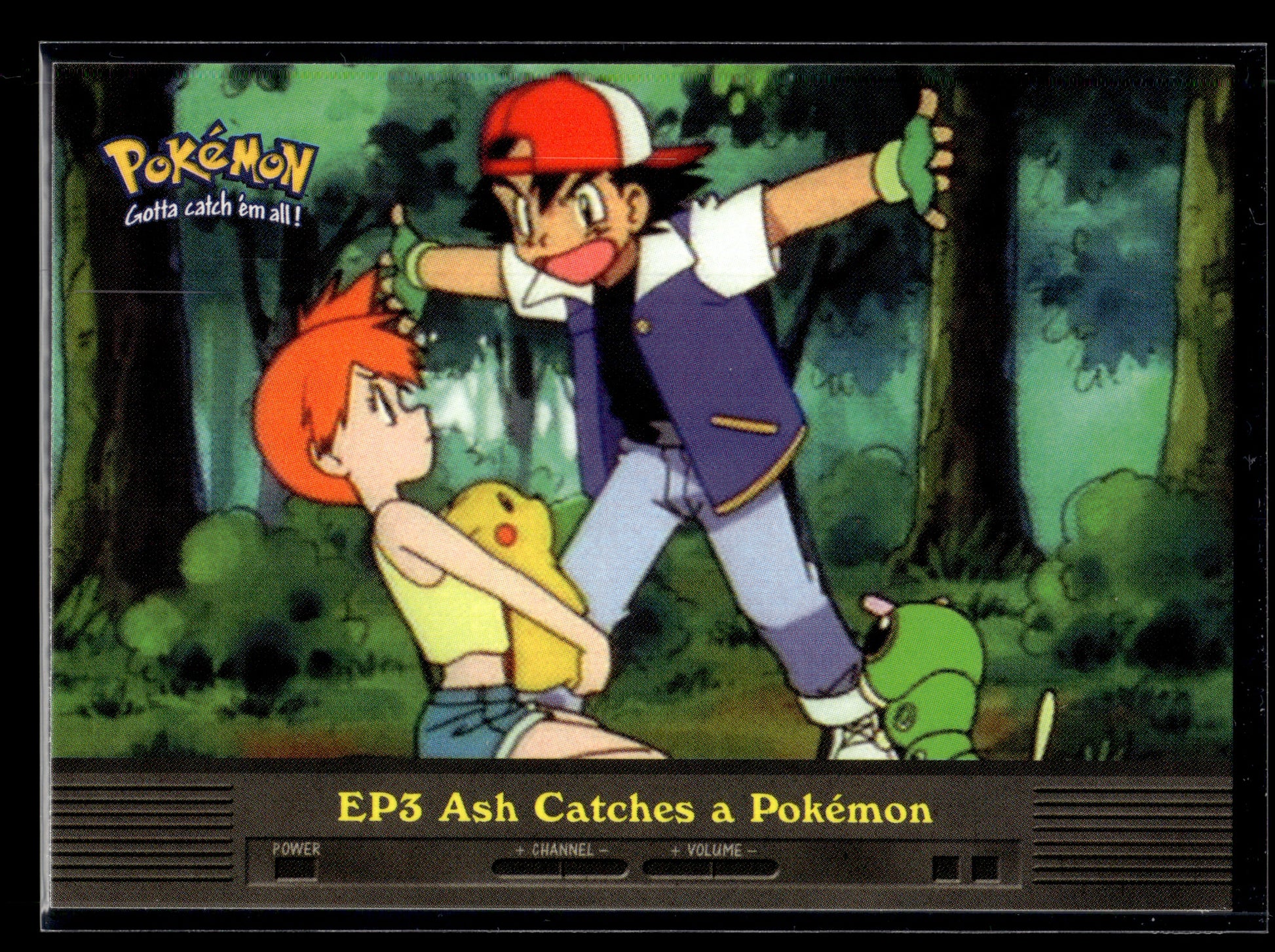 Ash Catches a Pokemon #EP3 Topps TV VLP