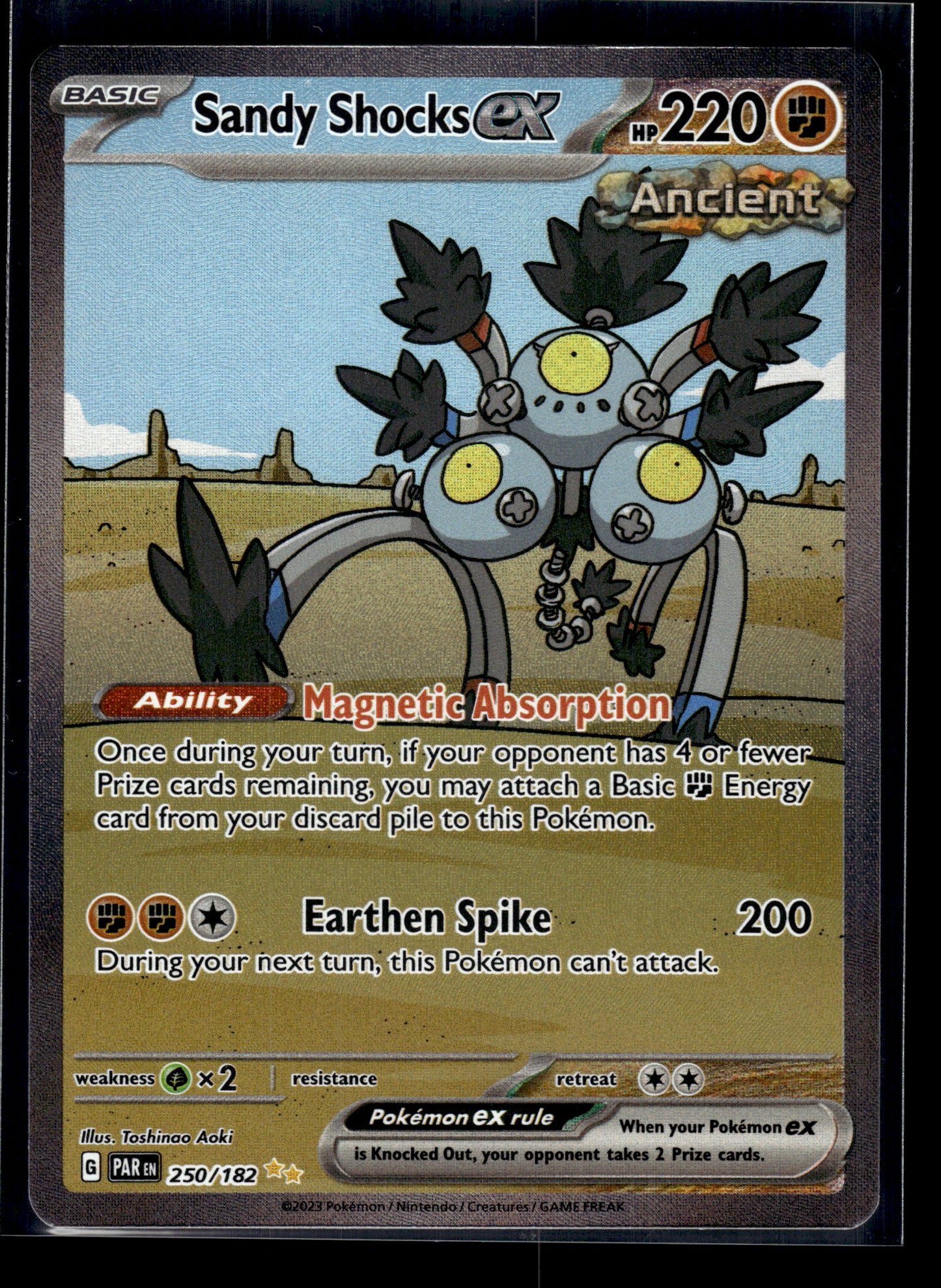 Sandy Shocks ex #250/182 Paradox Rift VLP