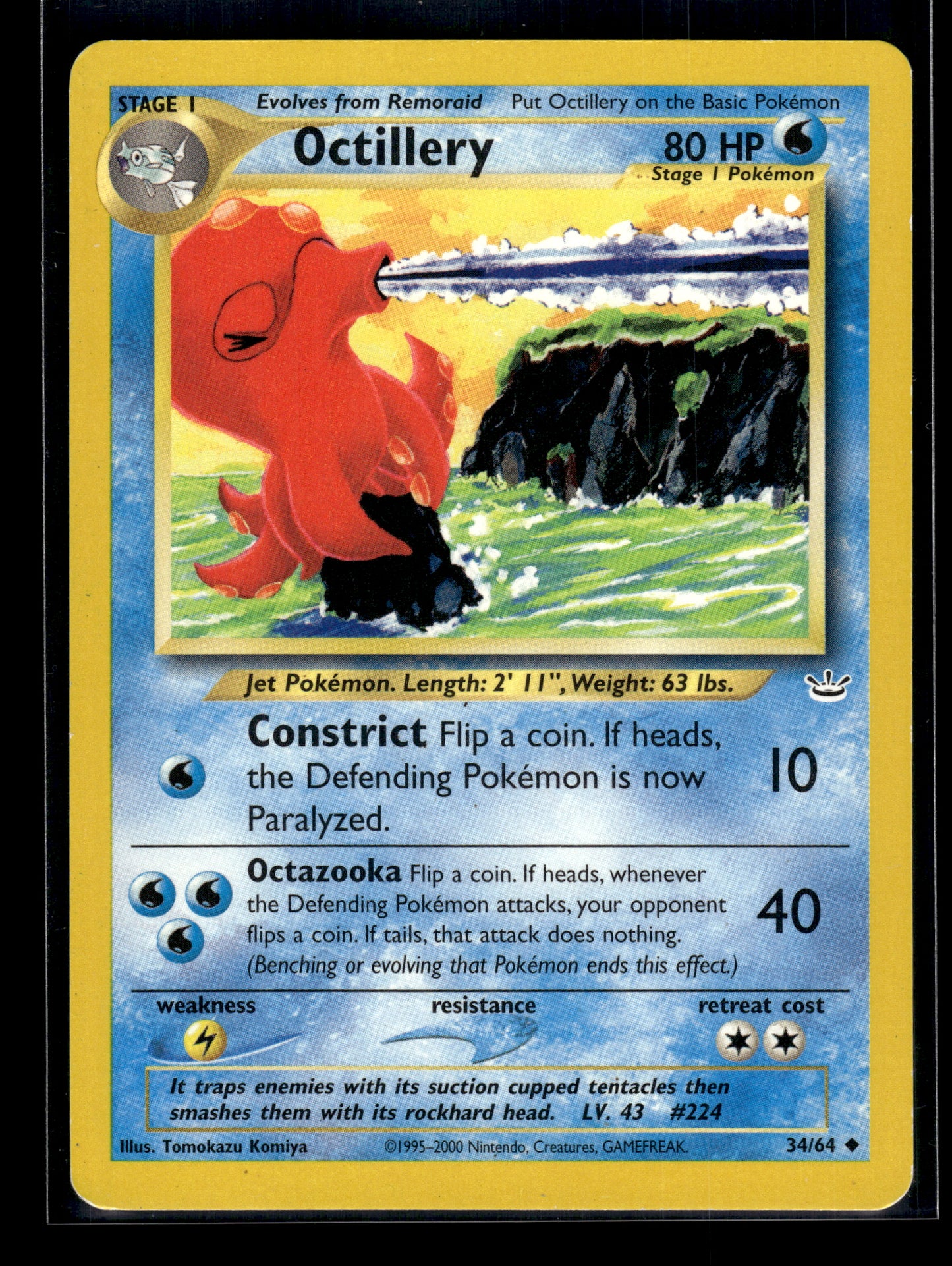 Octillery #34/64 Neo Revelation LP