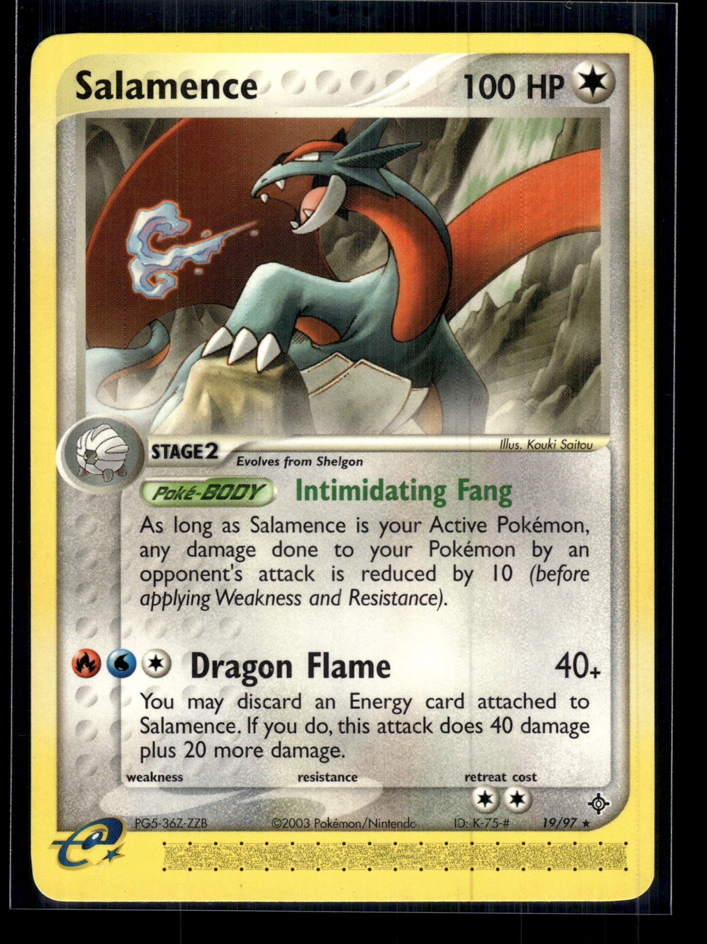 Salamence #19/97 Dragon LP