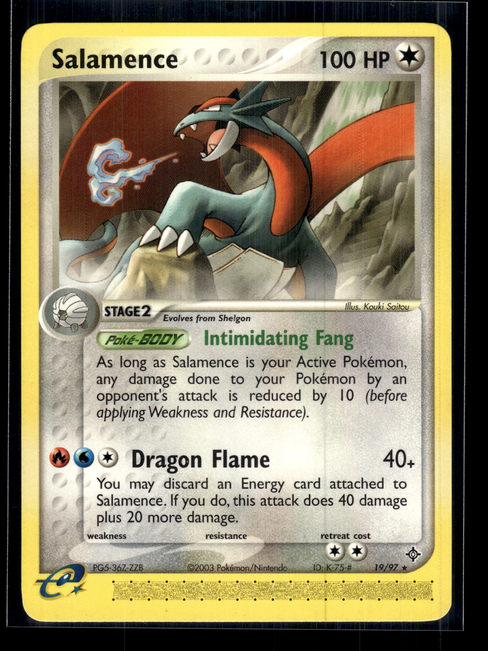 Salamence #19/97 Dragon LP