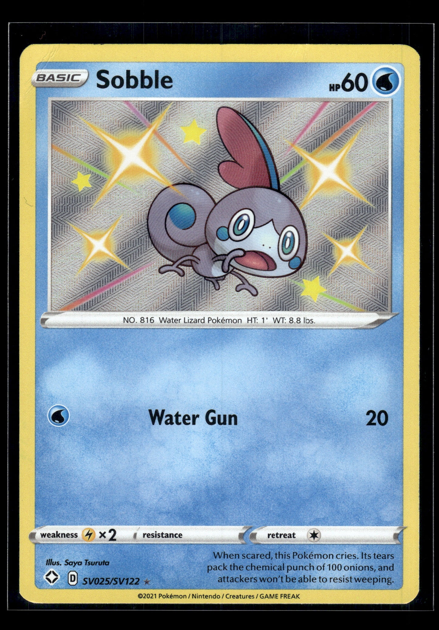 Sobble #SV025/SV122 Shining Fates: Shiny Vault MP
